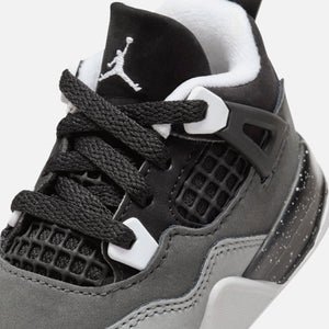 Jordan TD Air Jordan 4 - Retro Black / White / Anthracite / Black