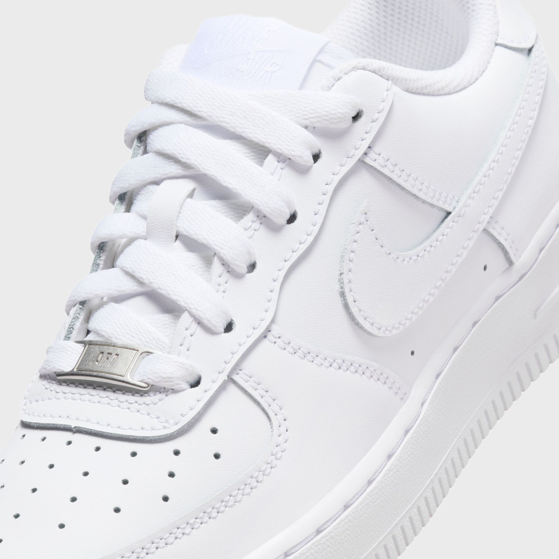 Nike GS Air Force 1 LE - White / White / White / White