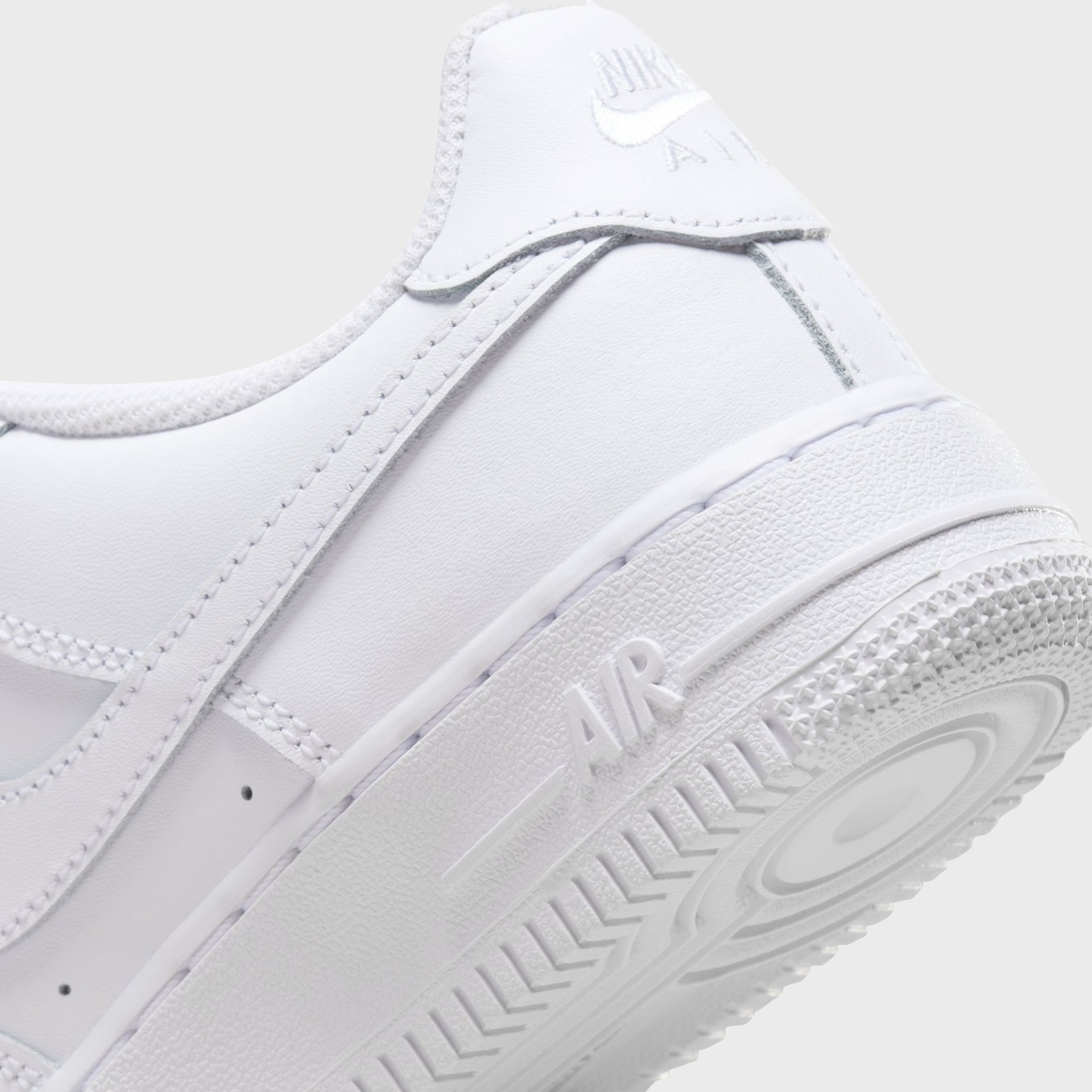 Nike GS Air Force 1 LE - White / White / White / White