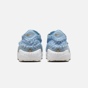 Nike WMNS Air Footscape Woven - Denim / Wheat Gold / Ice Blue / White / Summit White