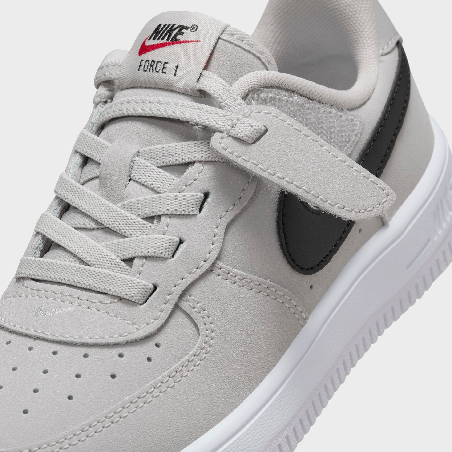 Nike PS Force 1 Low Easyon Lv8 - Light Iron Ore / White / Black / Light Iron Ore