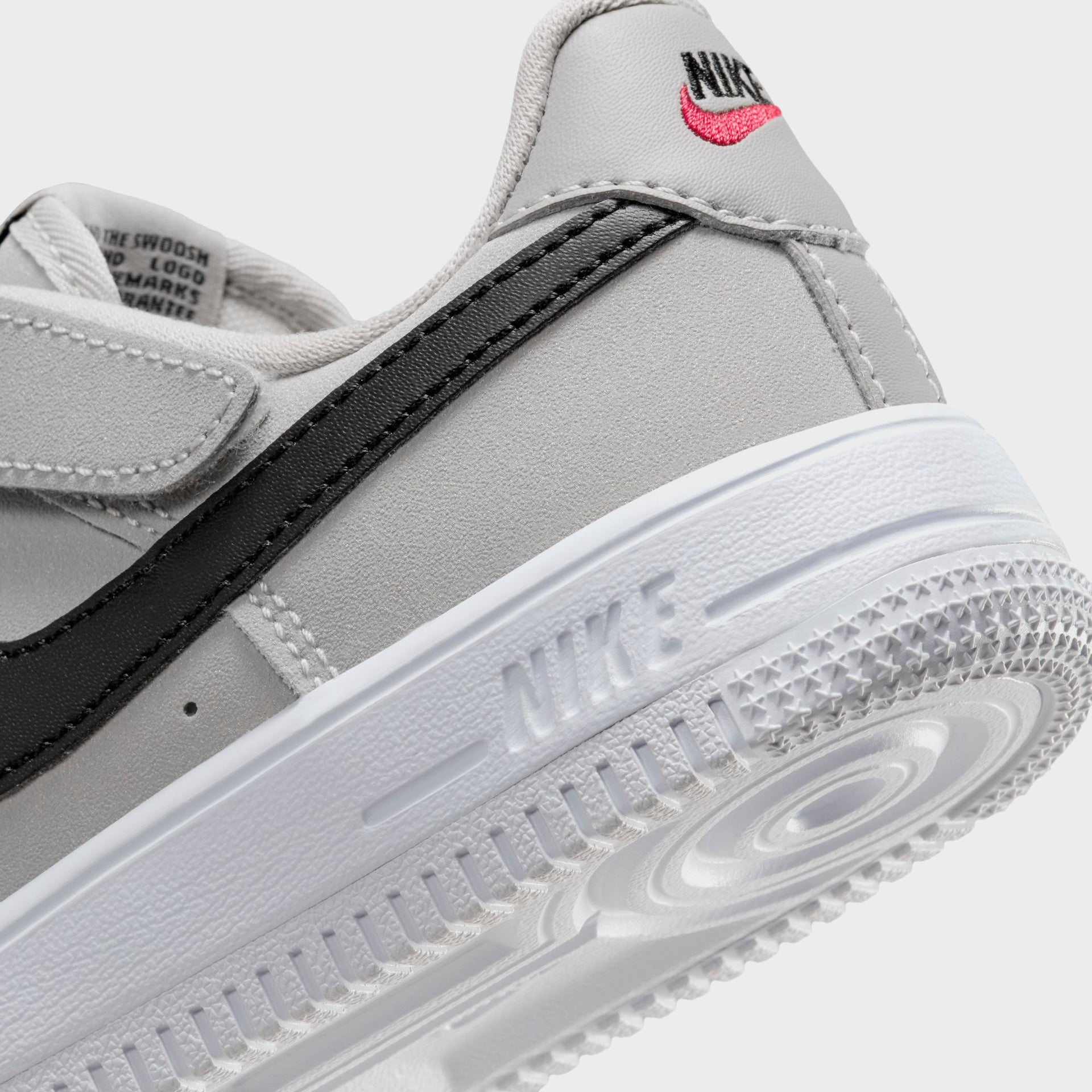 Nike PS Force 1 Low Easyon Lv8 - Light Iron Ore / White / Black / Light Iron Ore