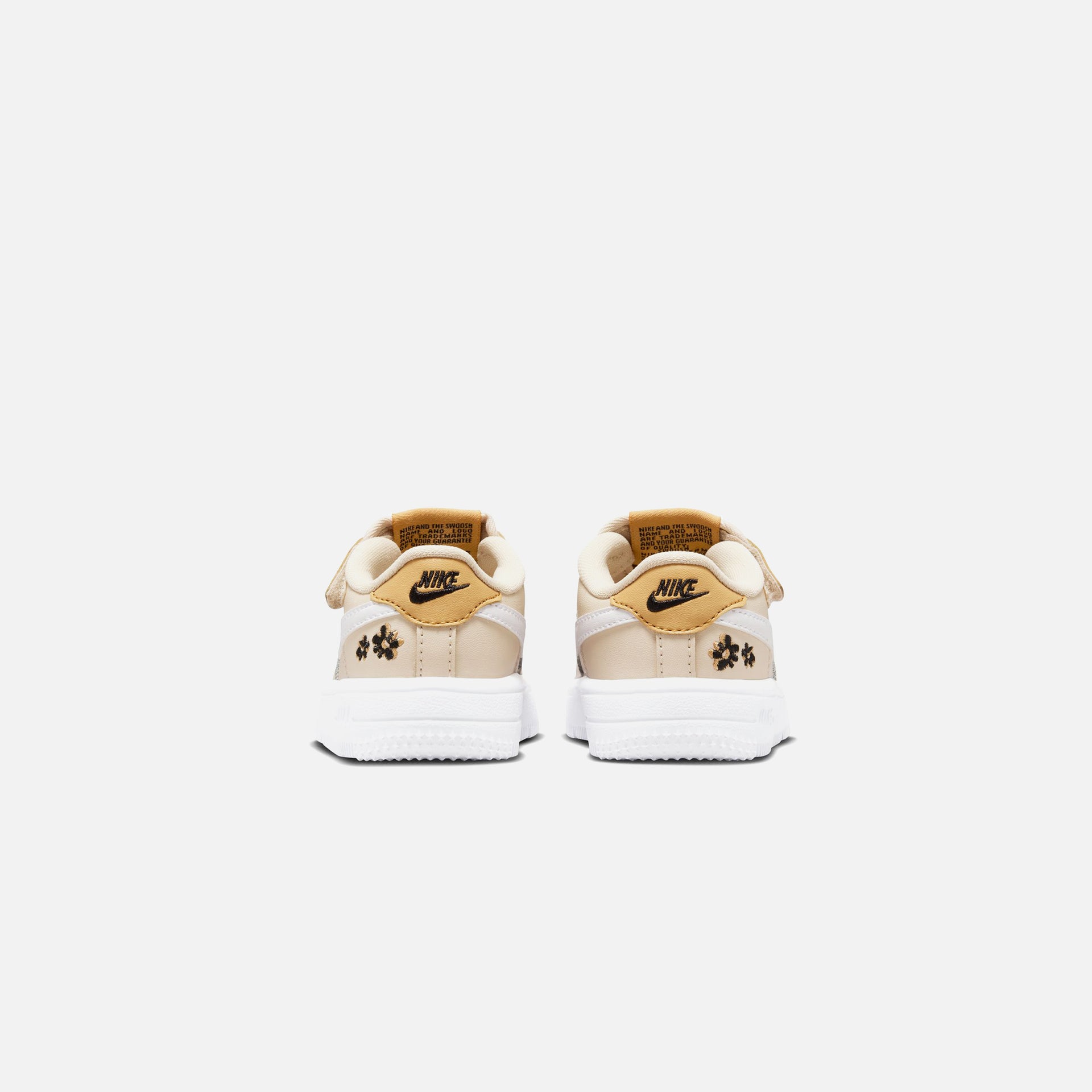Nike Toddler Force 1 Low SE EasyOn - Sand Drift / White / Twine / Black