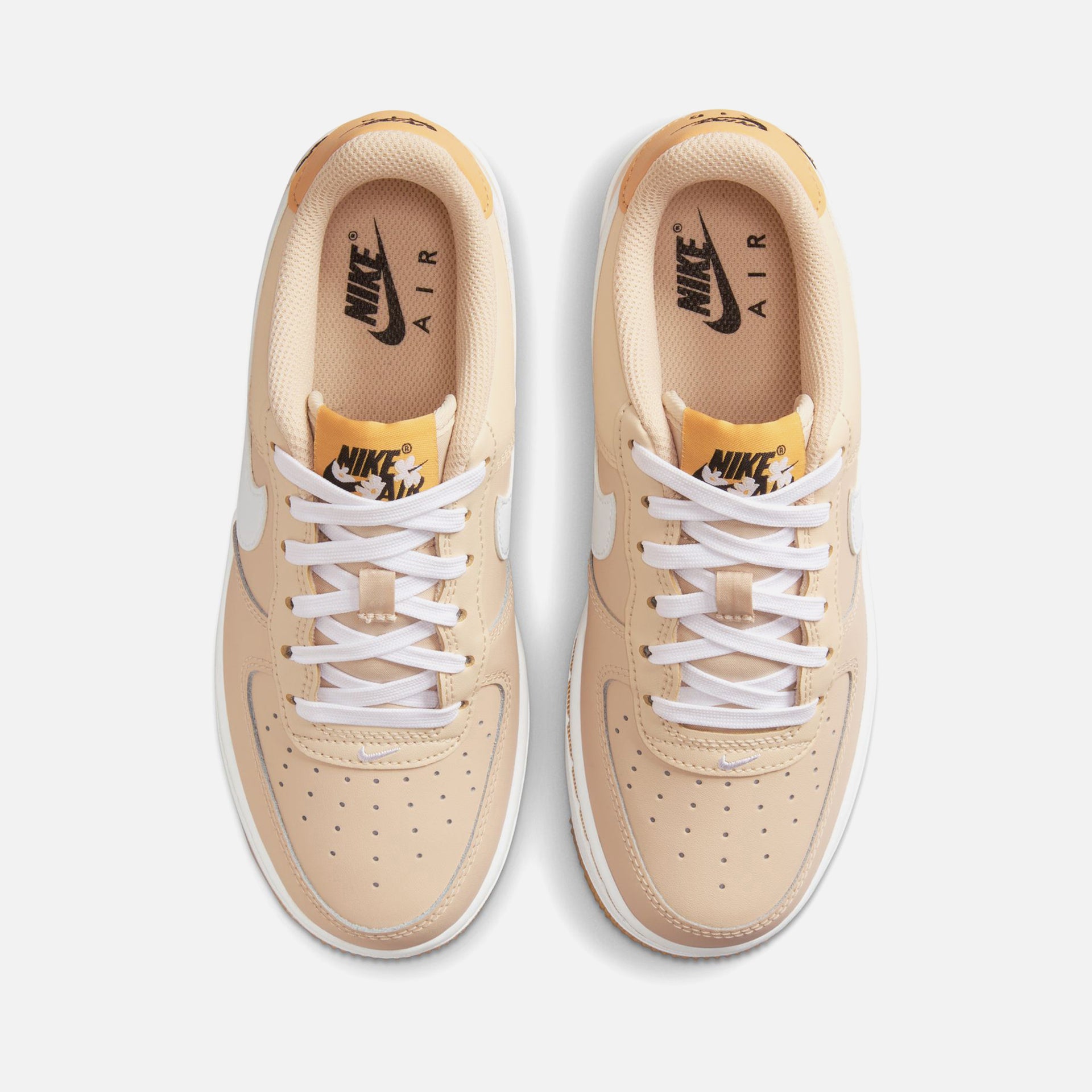 Nike GS Air Force 1 LV8 - Sanddrift / White / Twine / Black