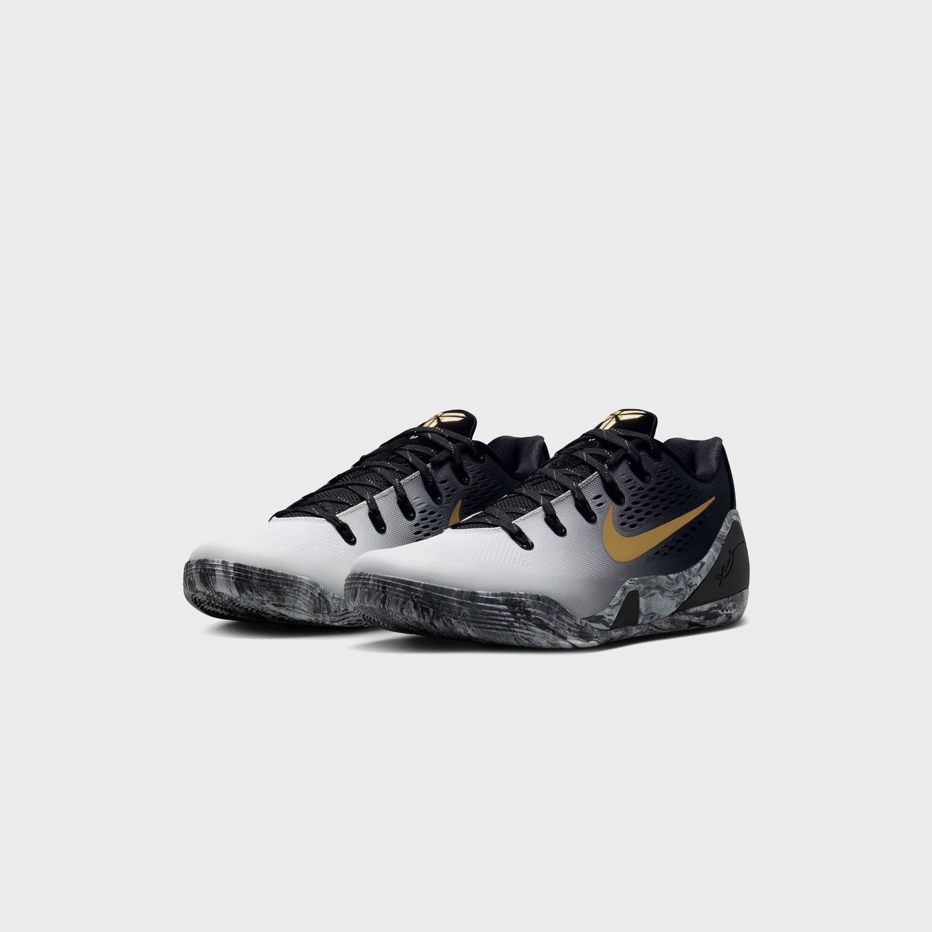 Nike Kobe Protro 9 Low - Black / White / Metallic Gold