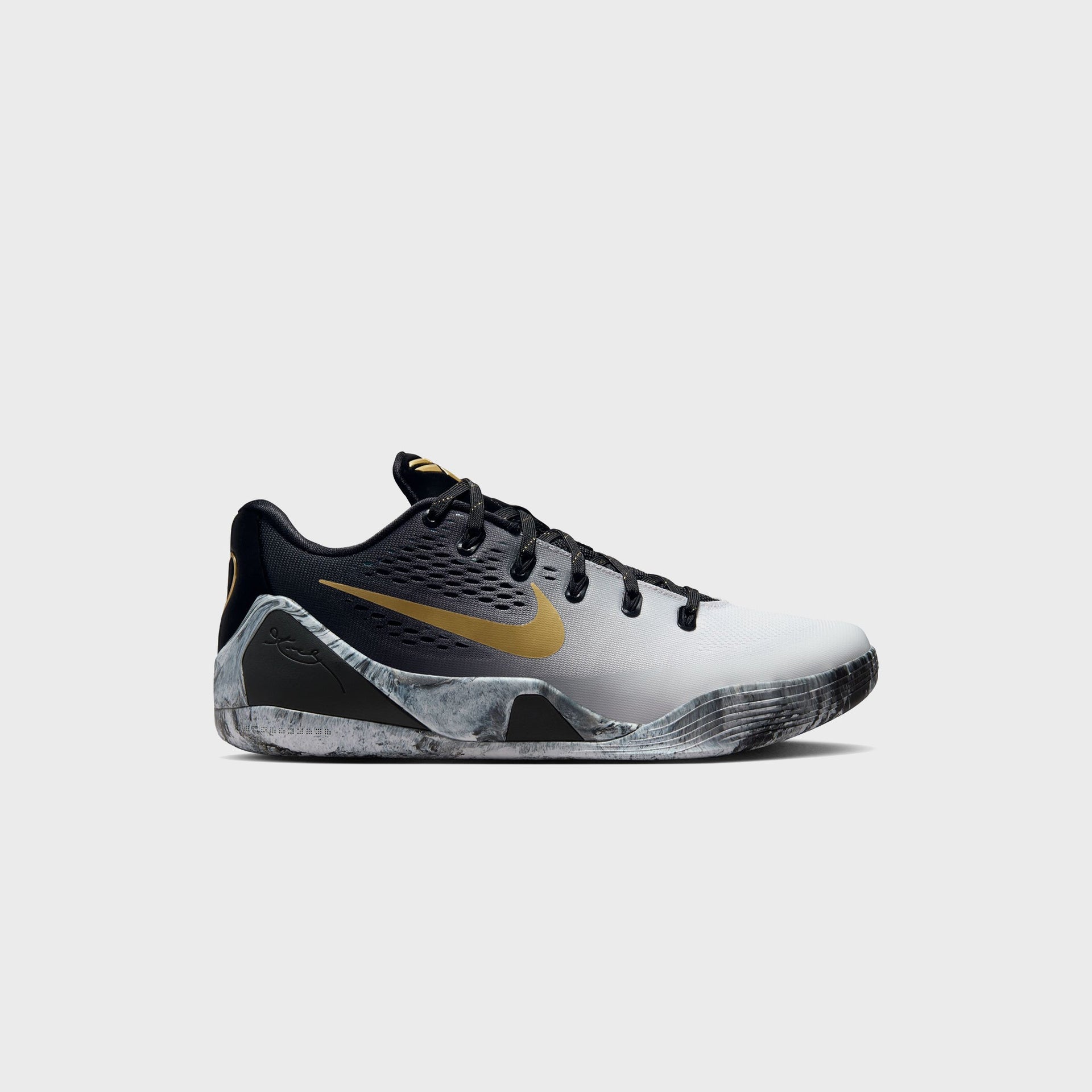 Nike Kobe Protro 9 Low - Black / White / Metallic Gold