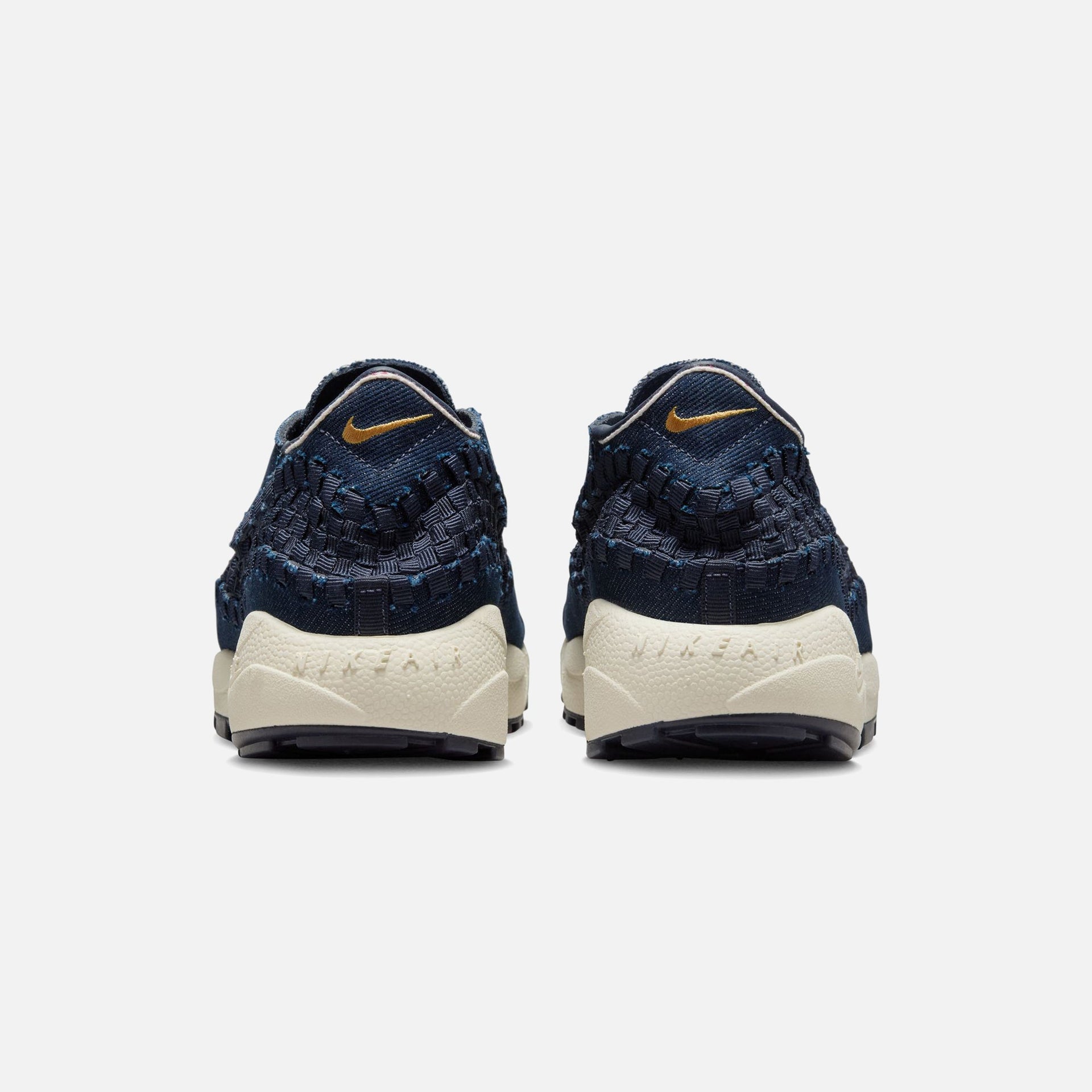 Nike WMNS Air Footscape Woven - Denim / Wheat Gold / Obsidian / Coconut Milk