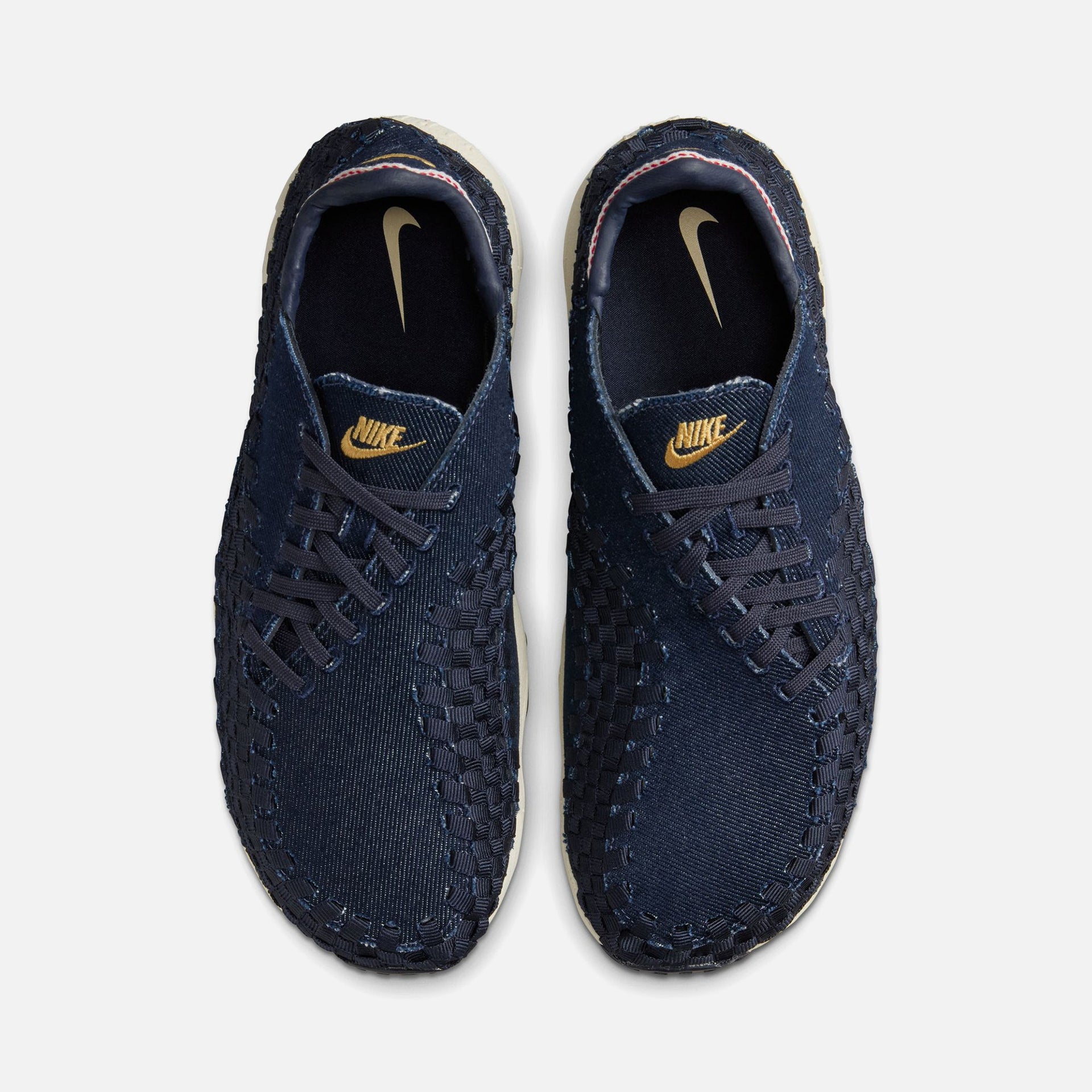 Nike WMNS Air Footscape Woven - Denim / Wheat Gold / Obsidian / Coconut Milk