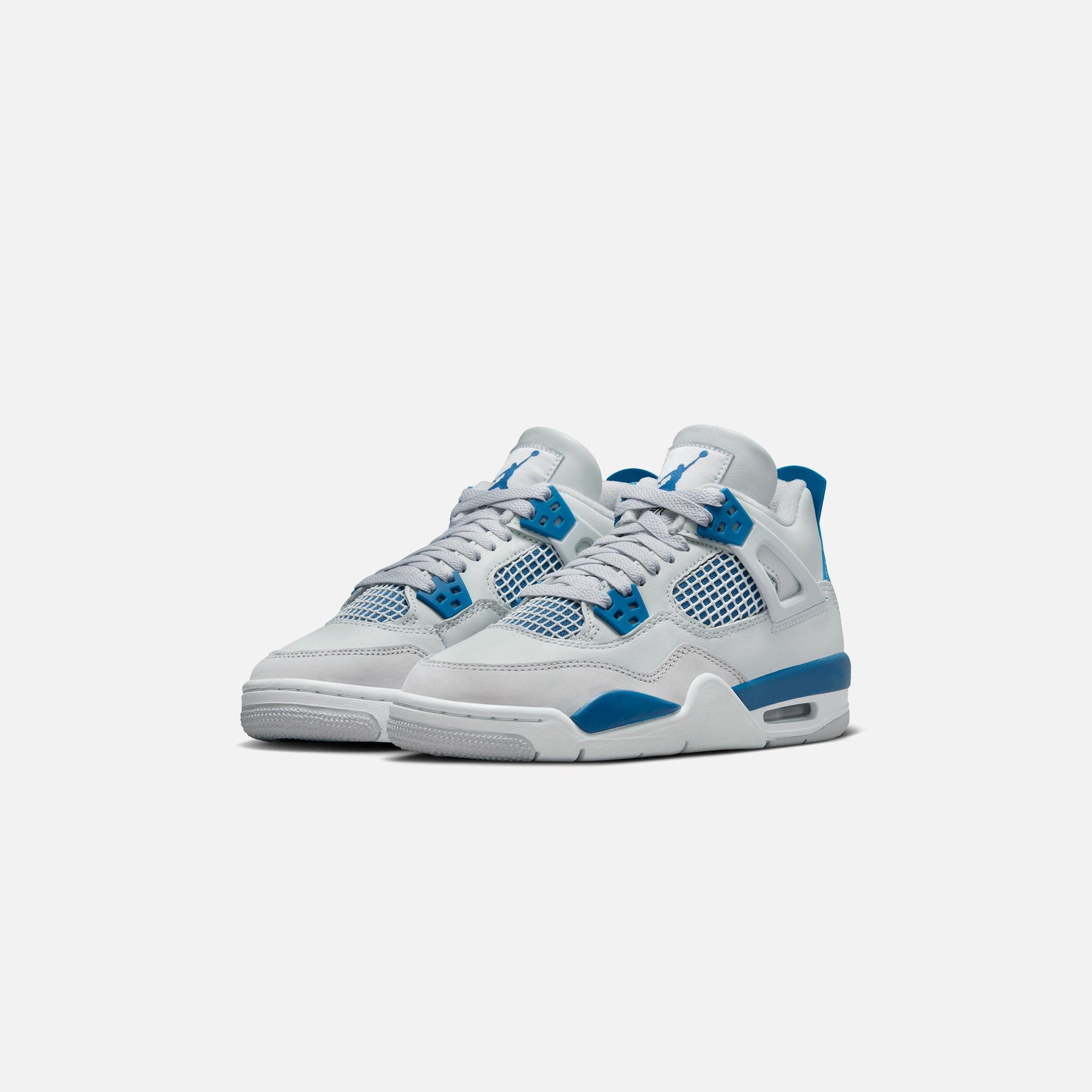 Jordan GS Air Jordan 4 Retro - Off White / Military Blue / Neutral