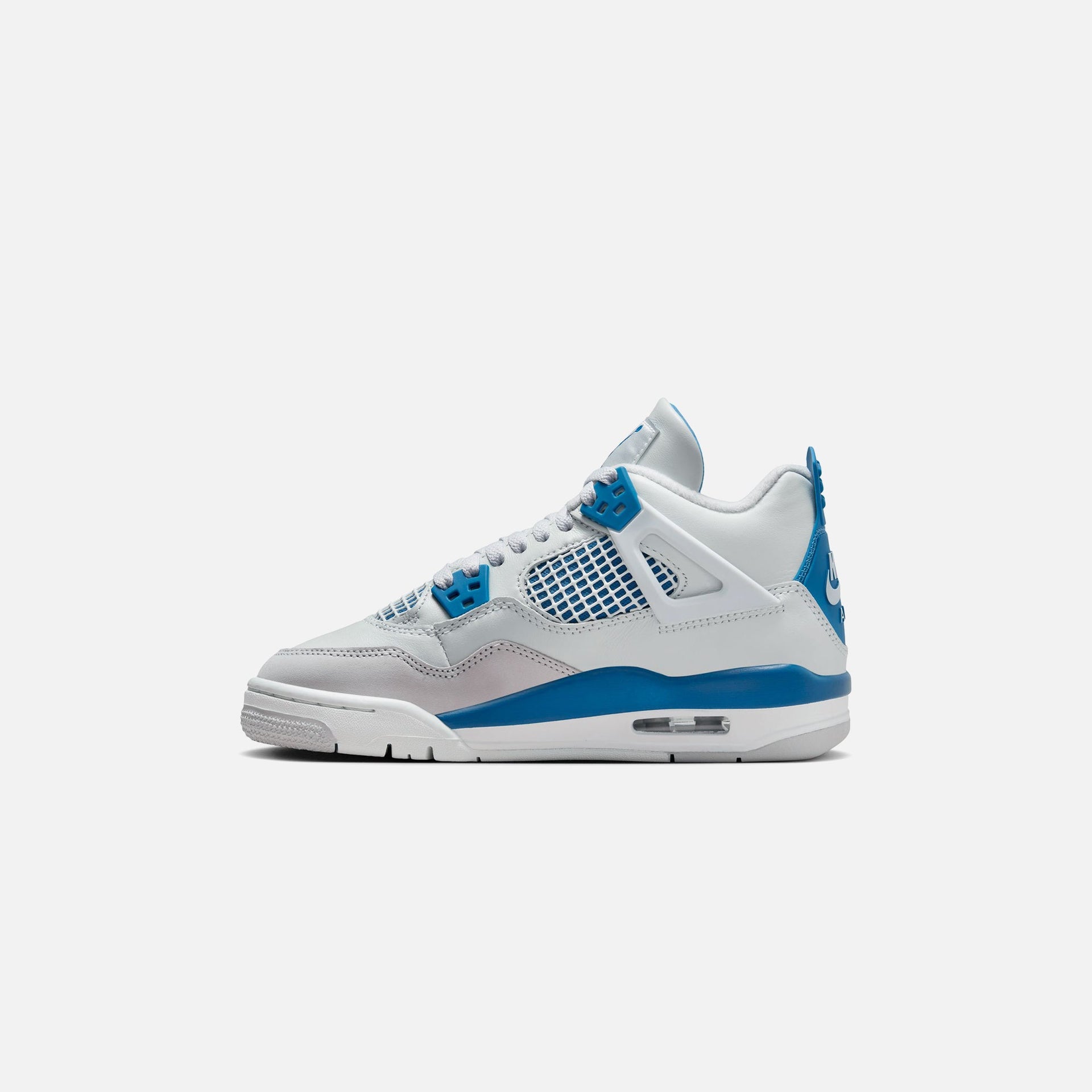 Jordan GS Air Jordan 4 Retro - Off White / Military Blue / Neutral