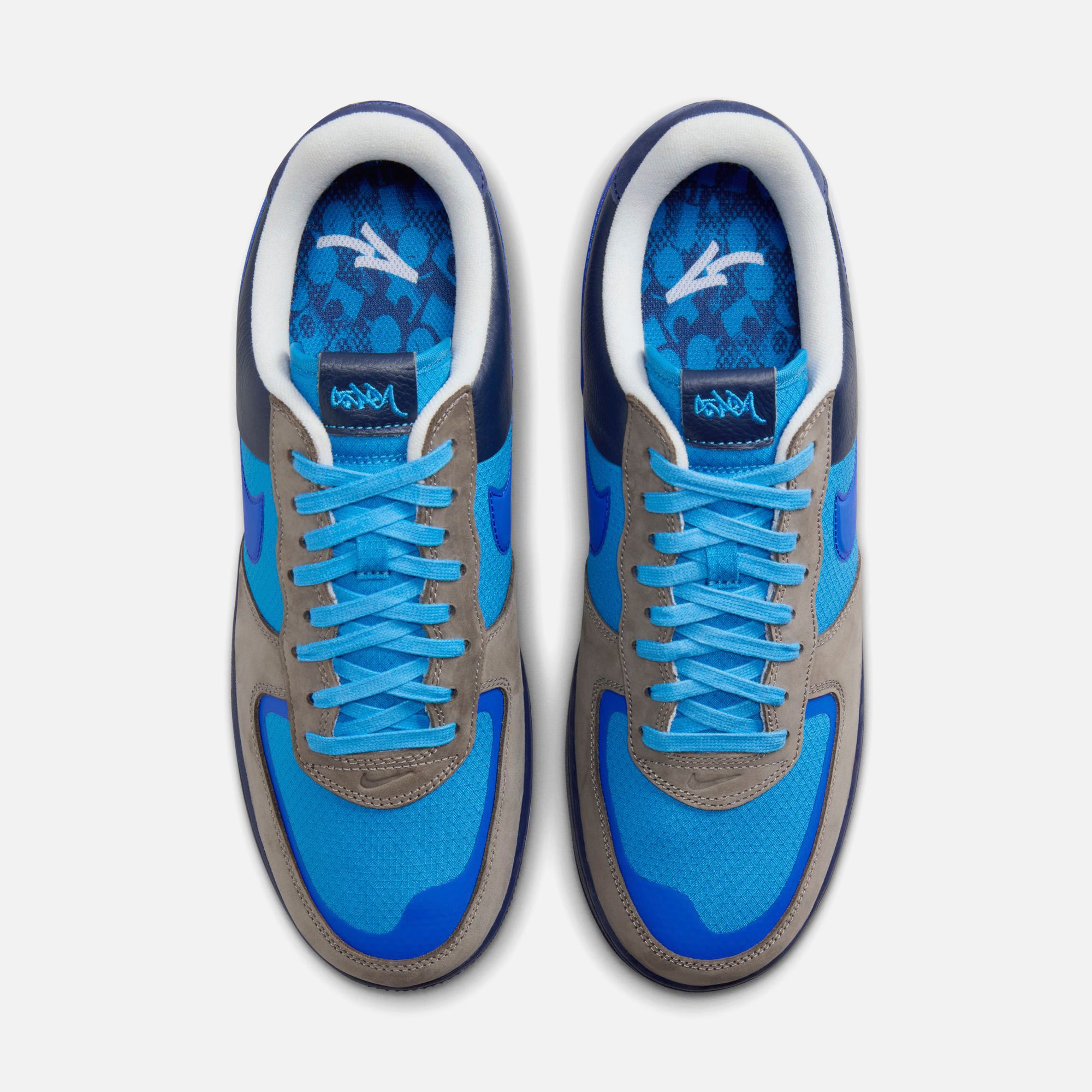 Nike x Stash Air Force 1 Low SP - Soft Grey / Varsity Royal