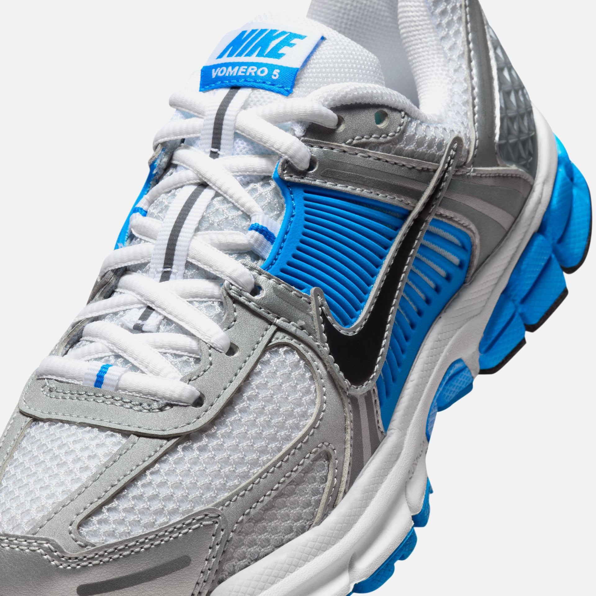 Nike GS Vomero White Pure Platinum Photo Blue Black