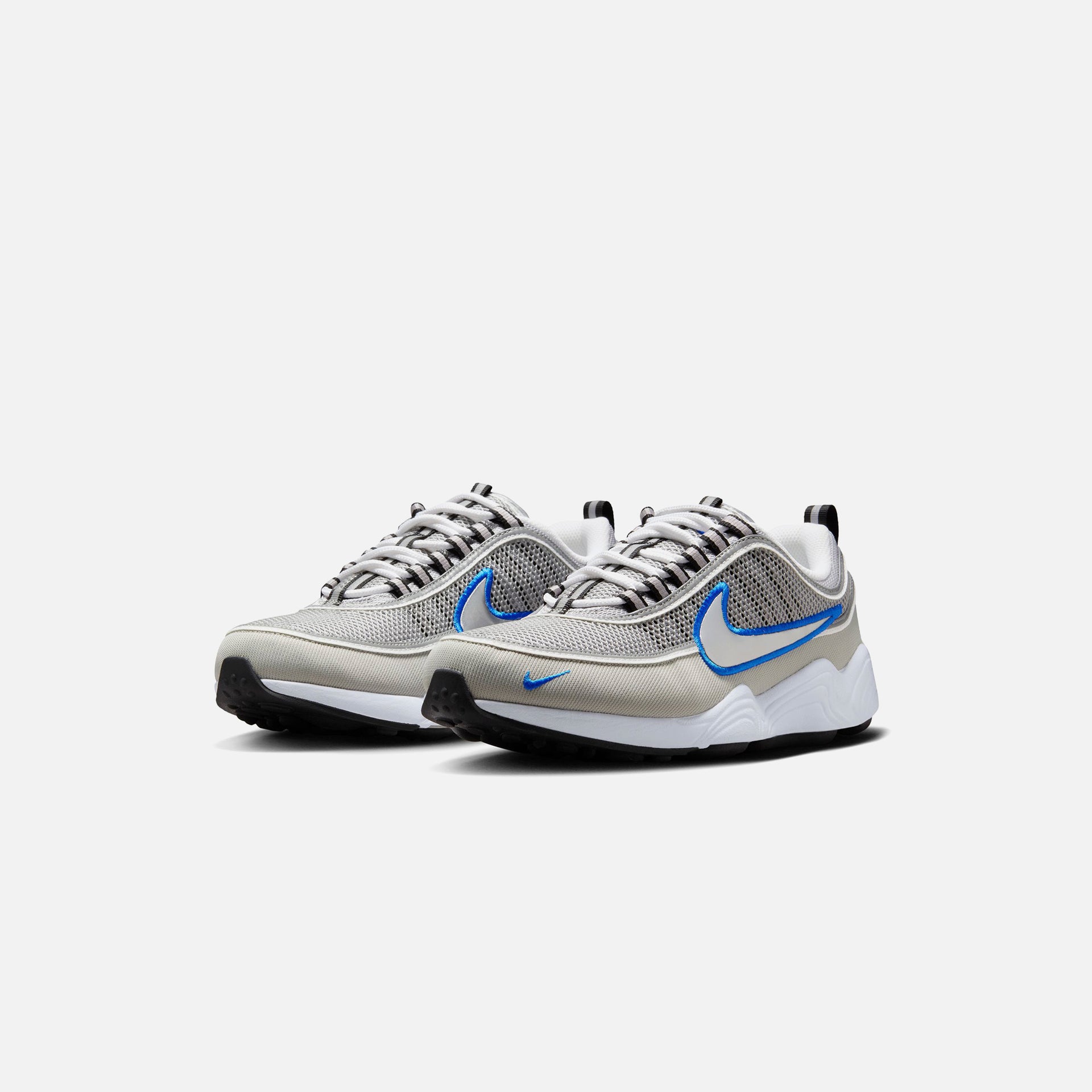 Nike Air Zoom Spiridon - Metallic Silver / Signal Blue