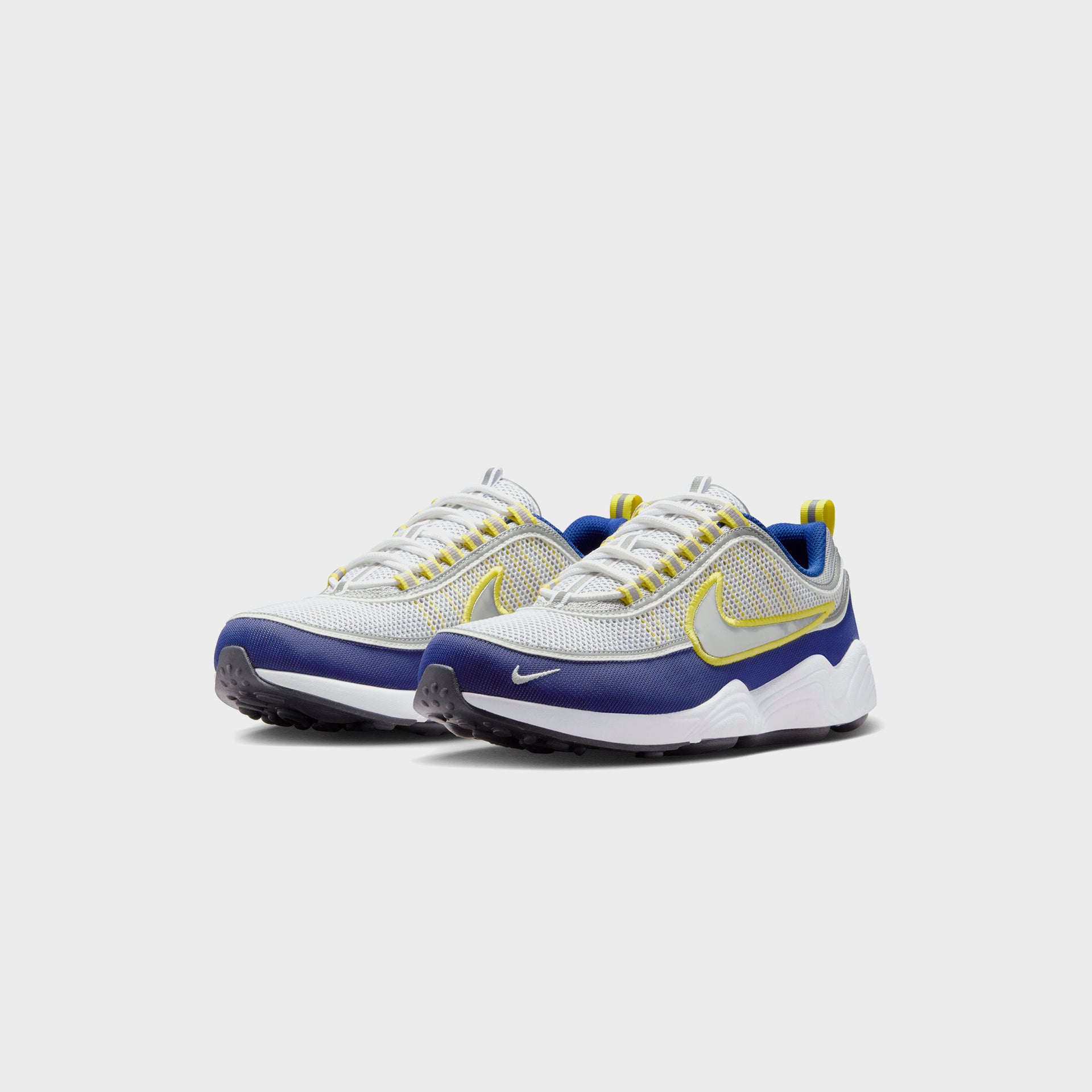 Nike Air Zoom Spiridon SP - White / Metallic Silver / Deep Royal Blue