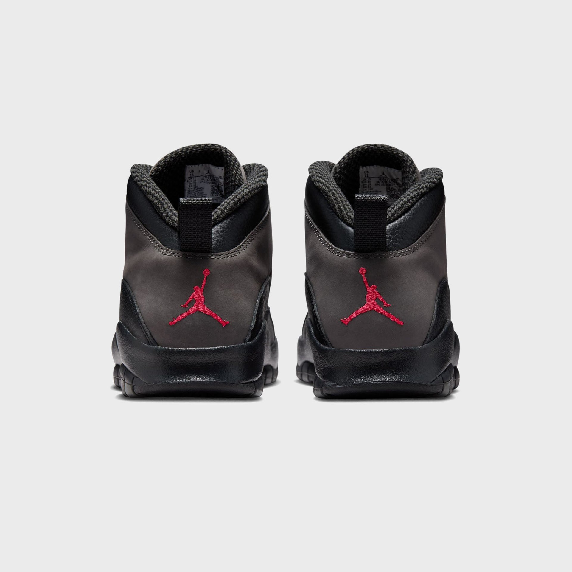 Jordan Air Jordan 10 Retro - Charred Grey / True Red / Black