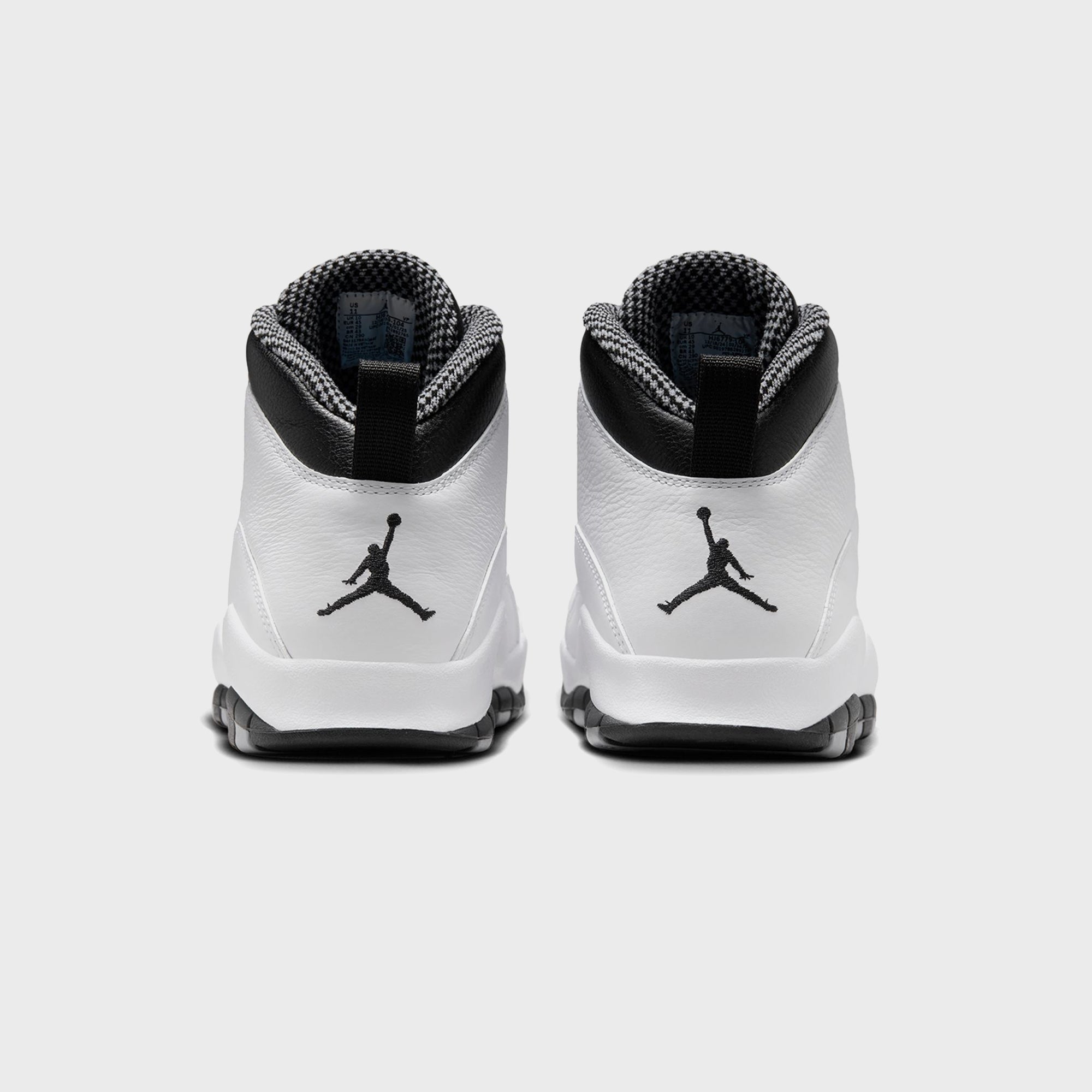 Jordan Air Jordan 10 Retro - White / Black / Light Steel Grey
