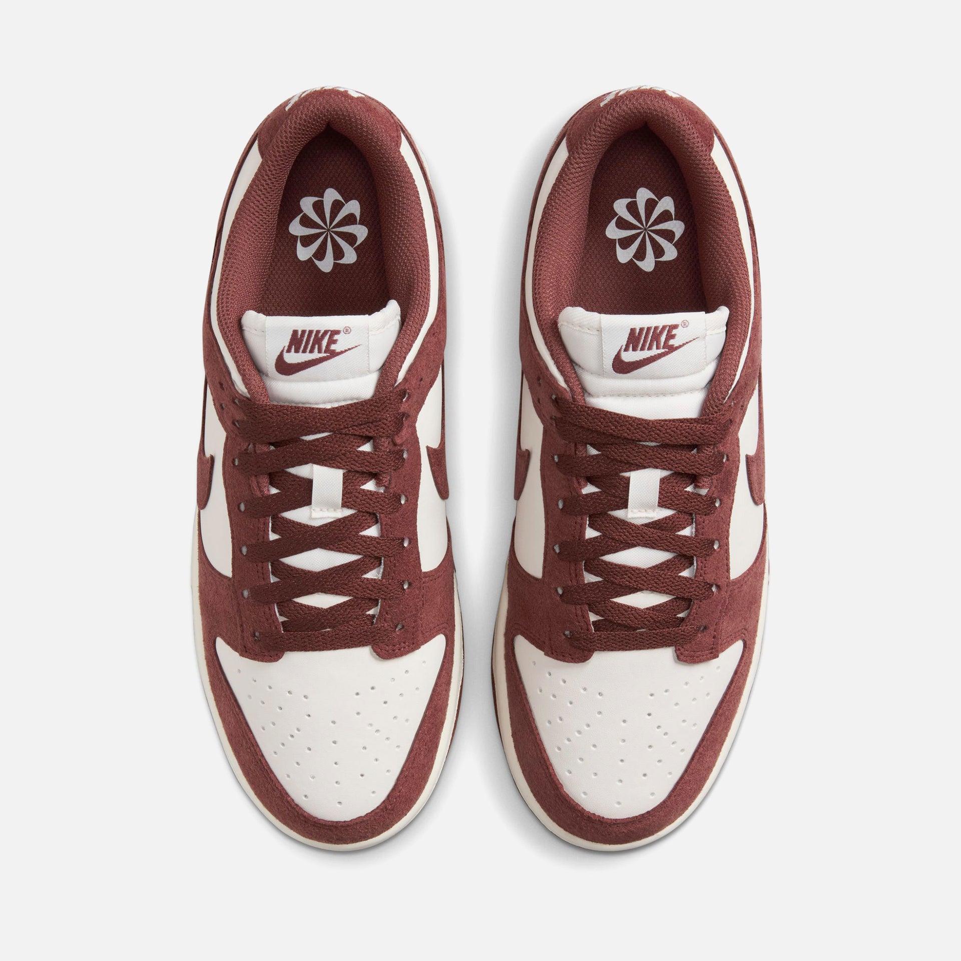 Nike Dunk Low - Phantom / Sail / White / Red Sepia