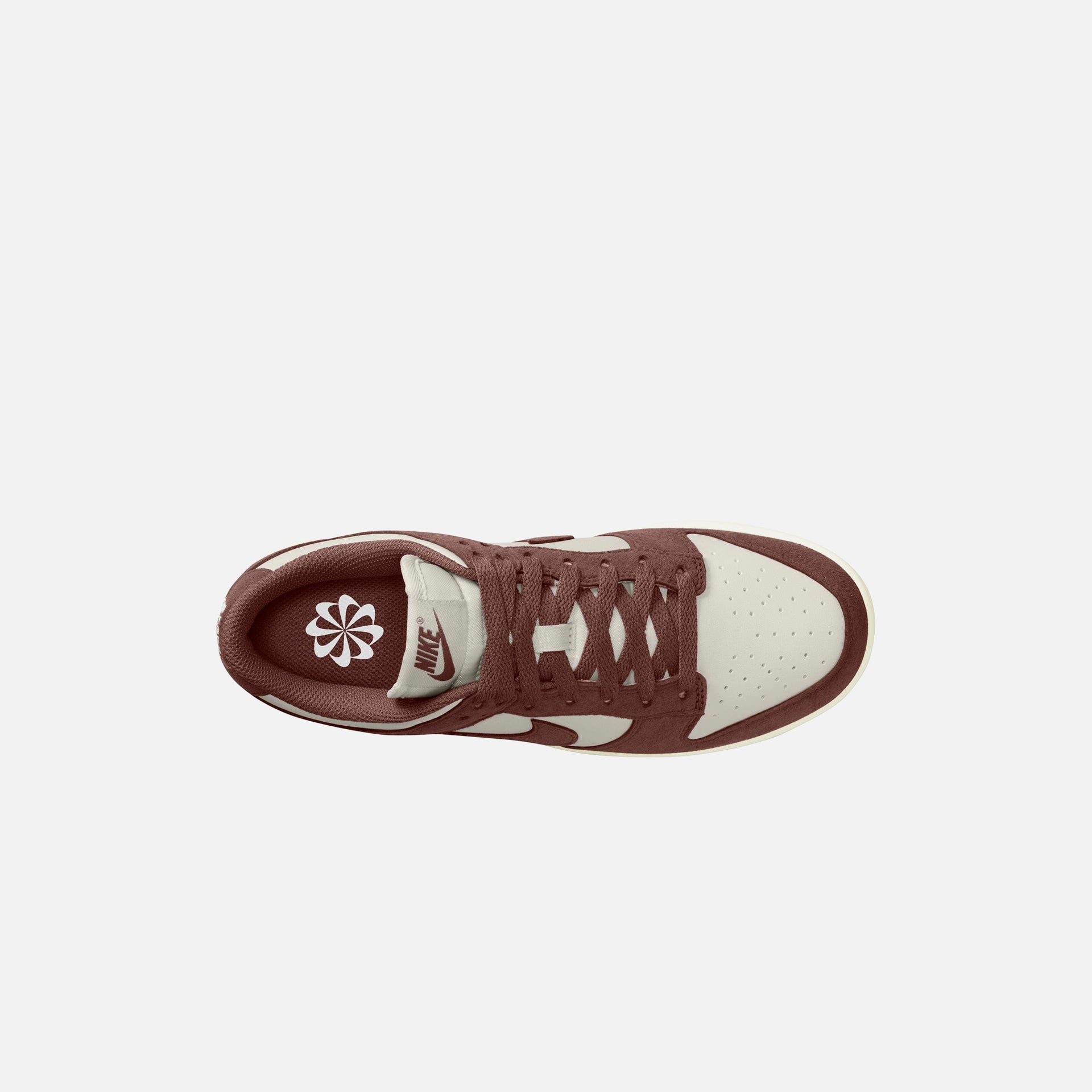 Nike Dunk Low - Phantom / Sail / White / Red Sepia