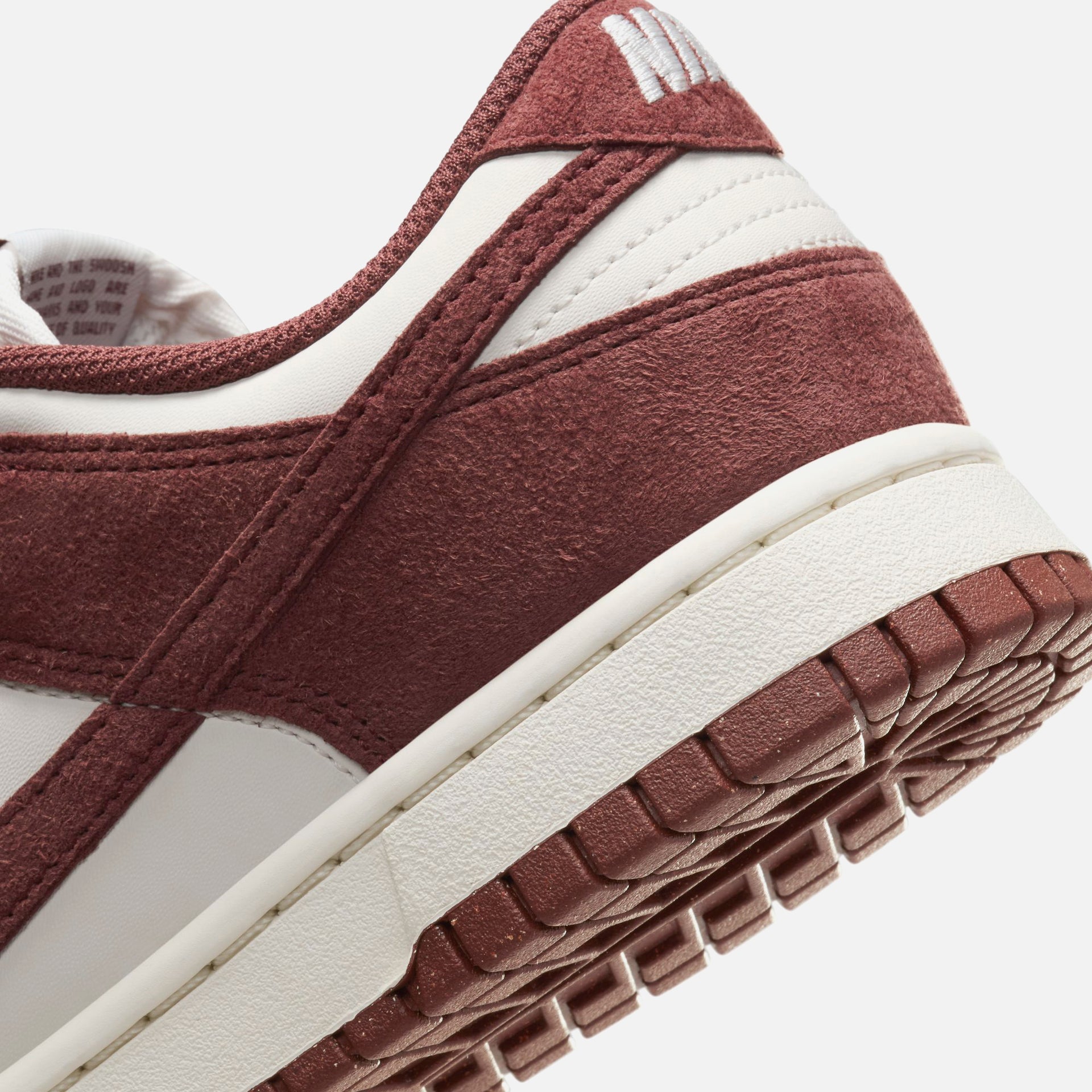 Nike Dunk Low - Phantom / Sail / White / Red Sepia