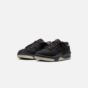 Jordan x Who Decides War WMNS Flight Court SP - Black / Varsity Red / Off Noir / Muslin