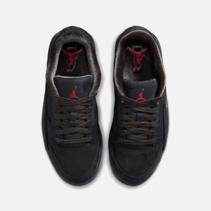 Jordan x Who Decides War WMNS Flight Court SP - Black / Varsity Red / Off Noir / Muslin