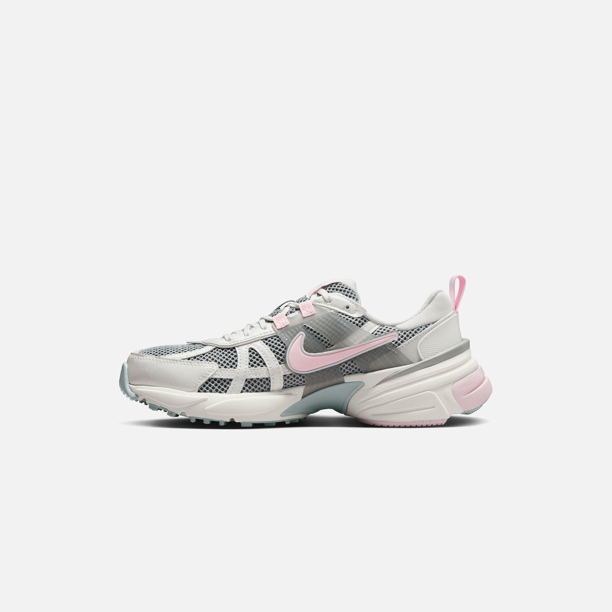 NIKE シュプリーム kith Nike V2K Run - Summit White / Metallic Silver – Kith