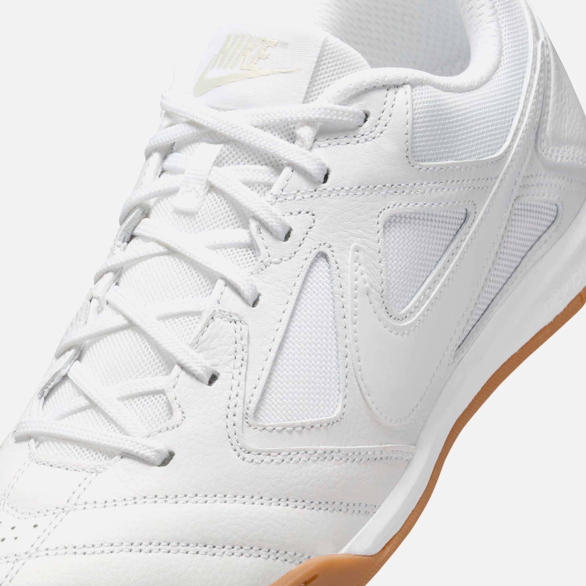 ◆正規品◆NIKE GATO WHITE GUM LIGHT BROWN◆関税込◆人気◆ Nike Gato White White Gum Light Brown HQ6019-100 Men's Size