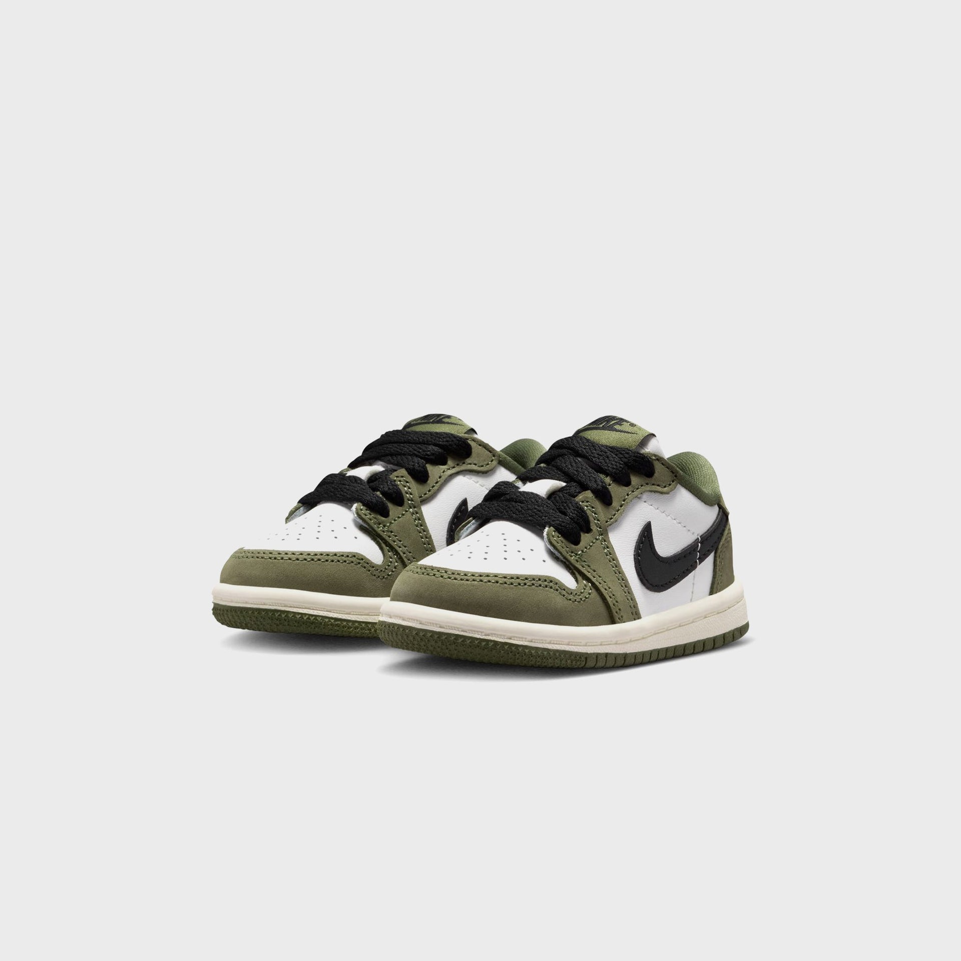 Jordan TD Air Jordan 1 Retro Low - Medium Olive / Summit White / Sail / Black