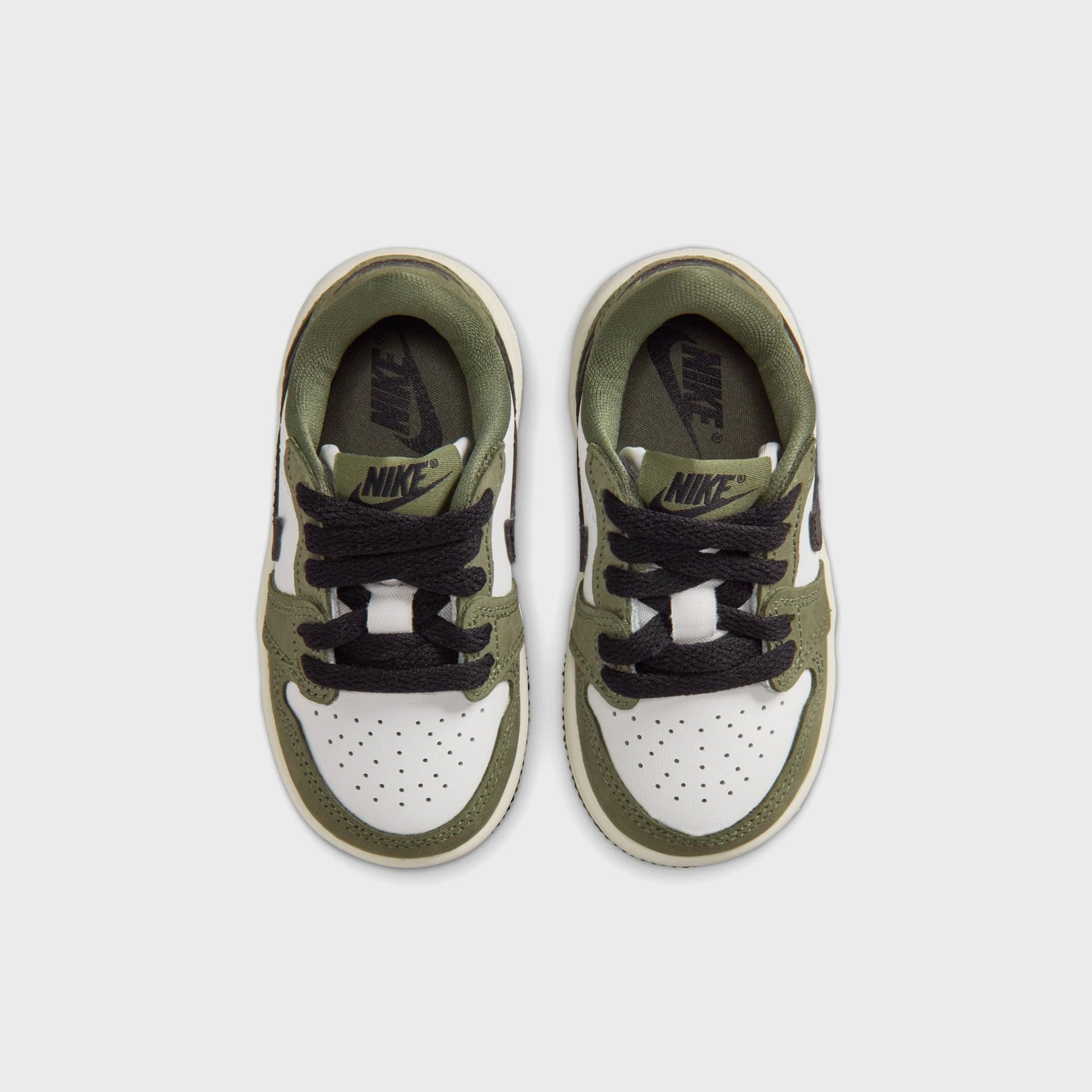 Jordan TD Air Jordan 1 Retro Low - Medium Olive / Summit White / Sail / Black