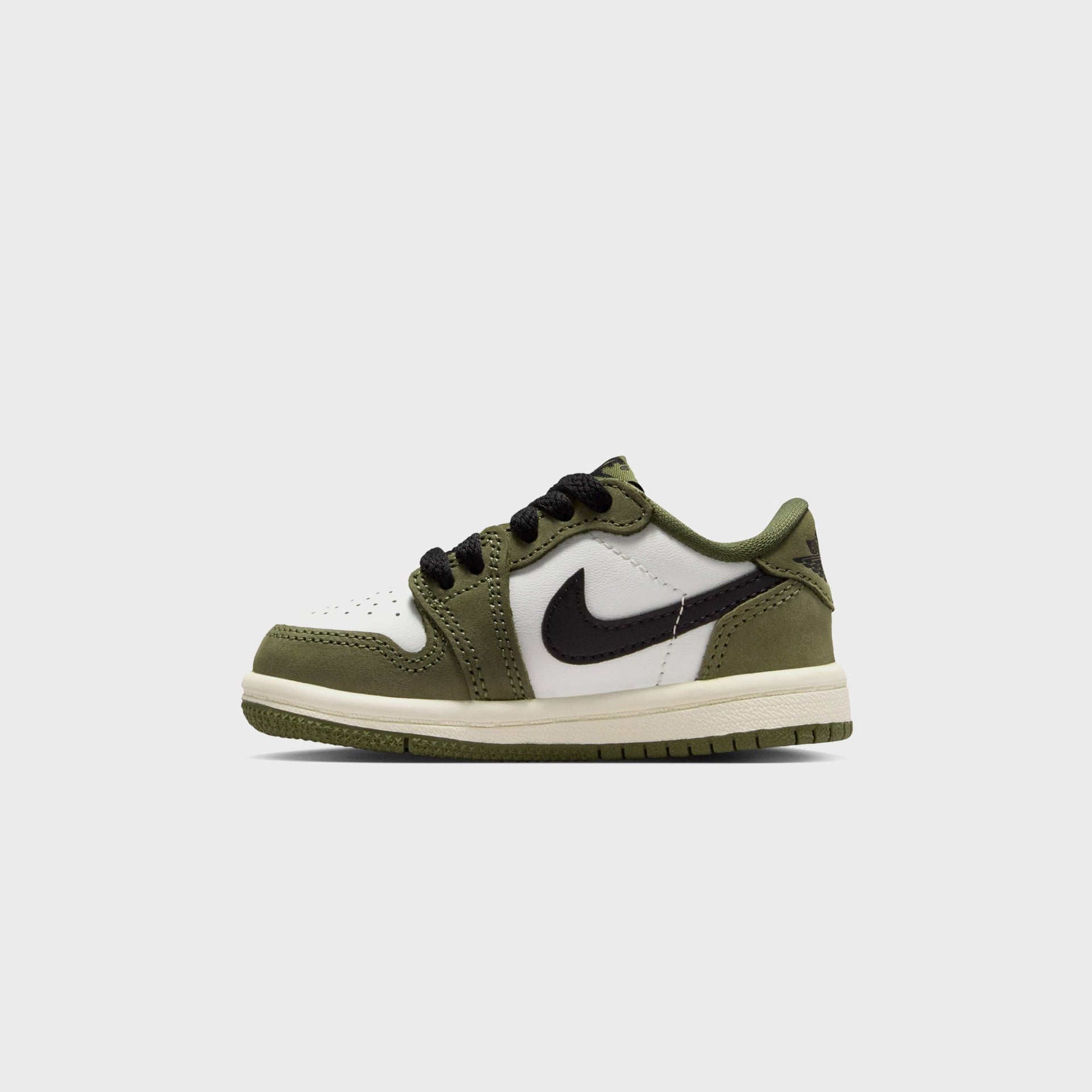Jordan TD Air Jordan 1 Retro Low - Medium Olive / Summit White / Sail / Black