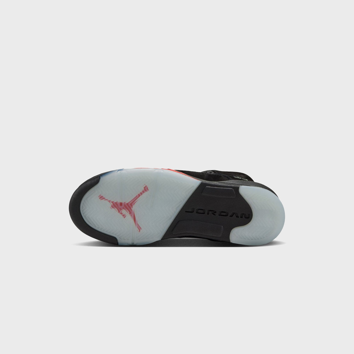 Jordan GS Air Jordan 5 Retro - Black / Picante Red / Glow In The Dark / Multi Color