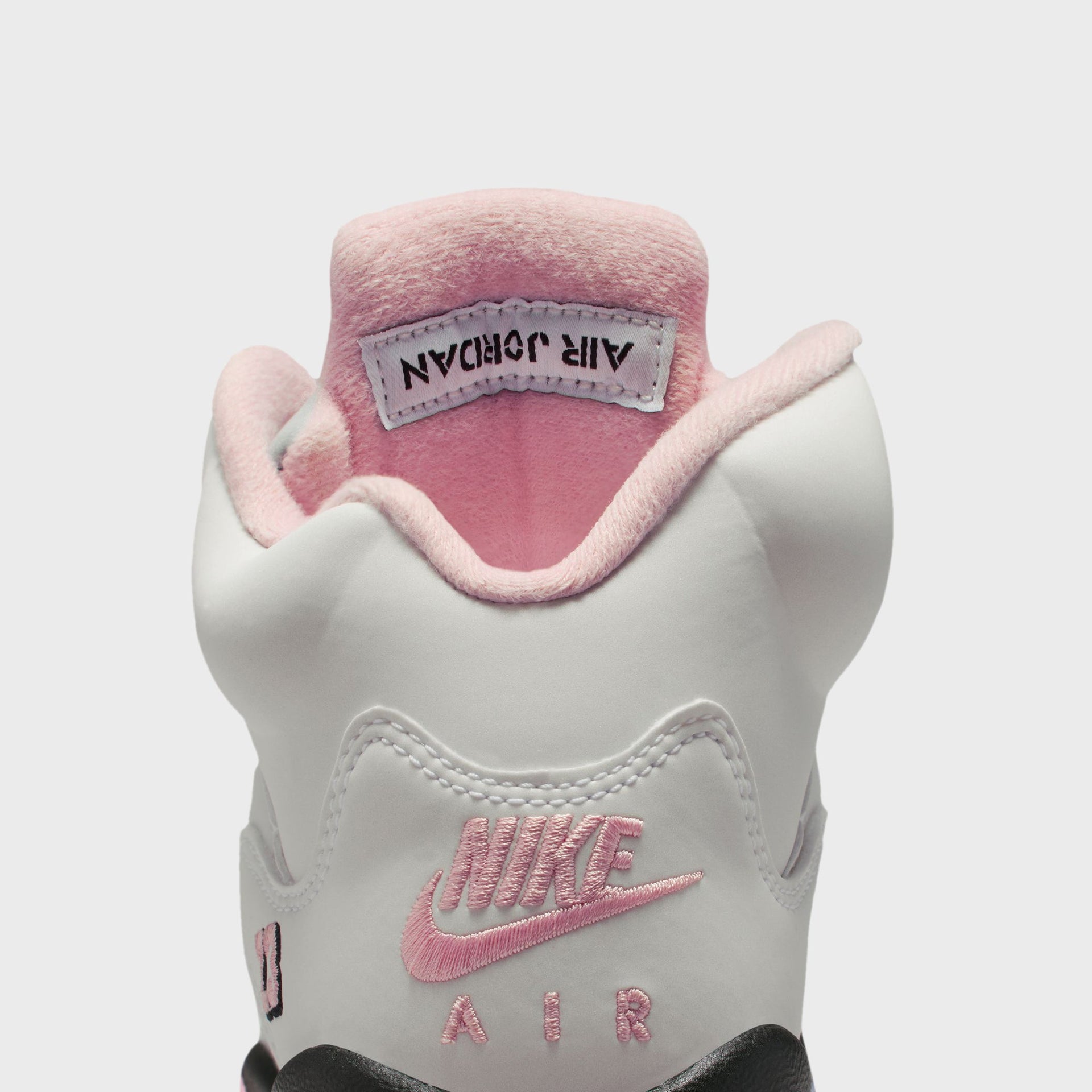 Jordan GS Air Jordan 5 Retro OG - White / Medium Soft Pink / Black