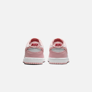 Nike PS Dunk Low - White / Pomegranate / Pink Glaze