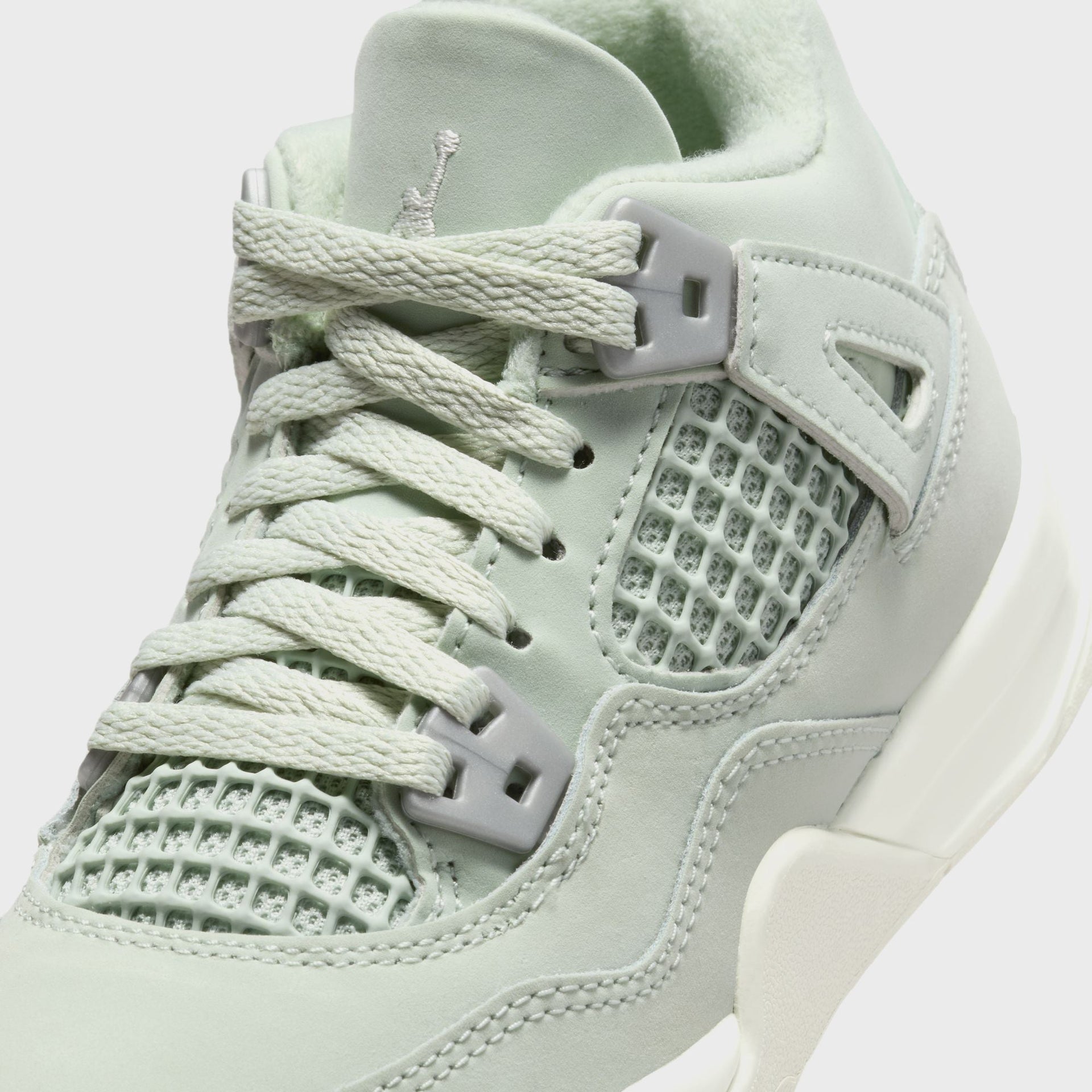 Nike PS Air Jordan 4 Retro S2 - Seafoam / Sail / Metallic Silver