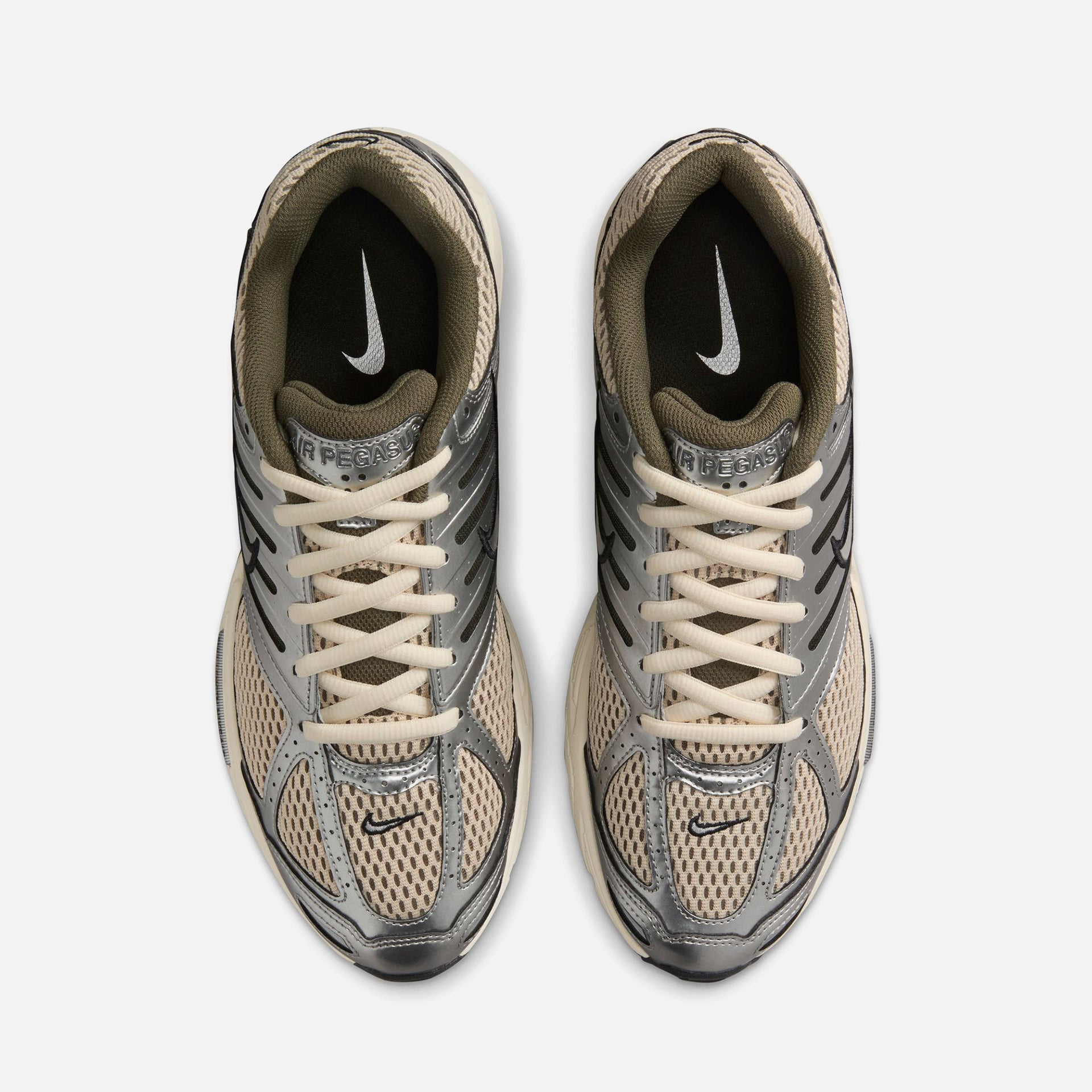 Nike Air Pegasus 2005 - Light Khaki / Metallic Silver