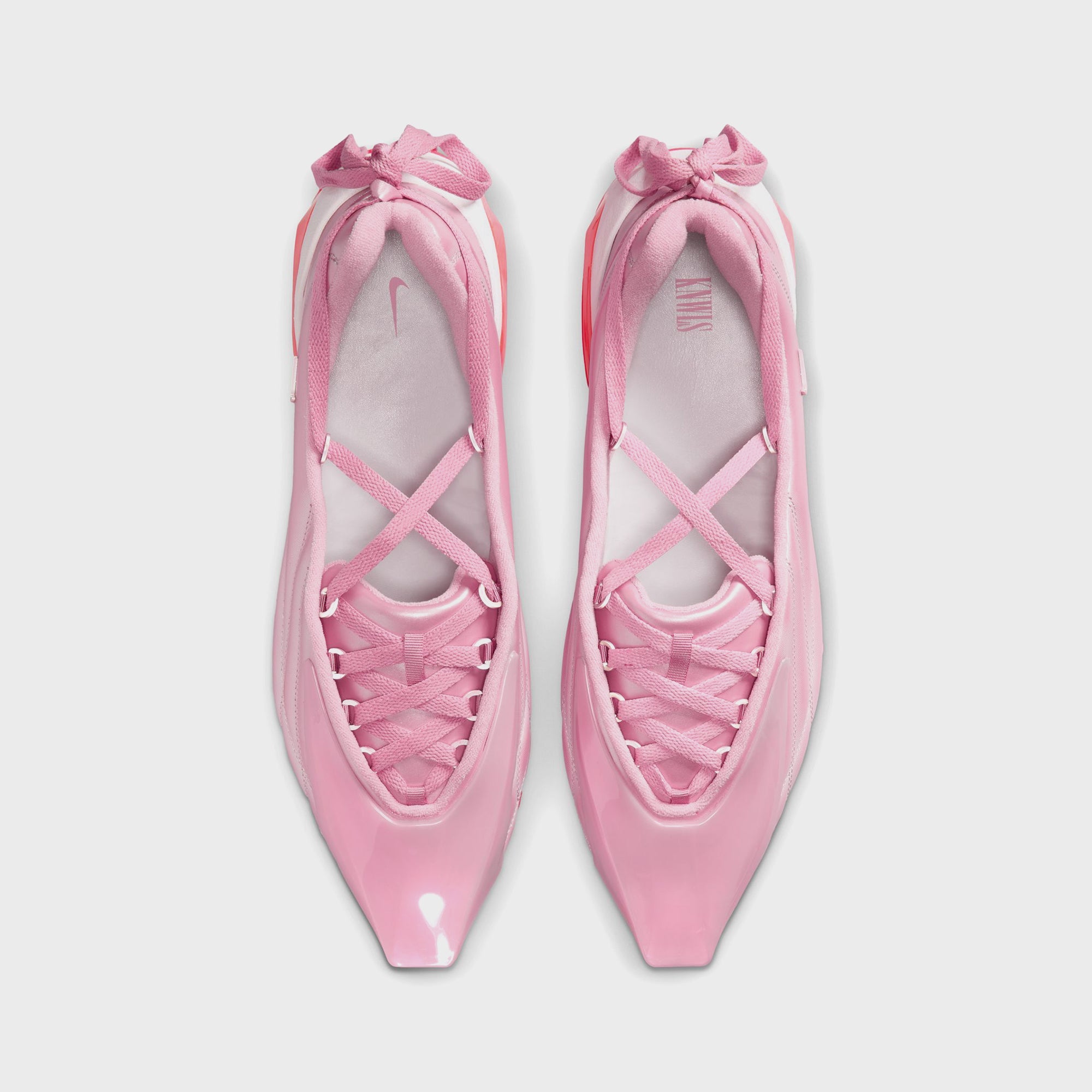 ノウルズ ナイキ ウィメンズ エアマックス ミューズ バレエ エレメンタルピンク Nike x KNWLS WMNS Air Max Muse - Elemental Pink / Red – Kith Europe