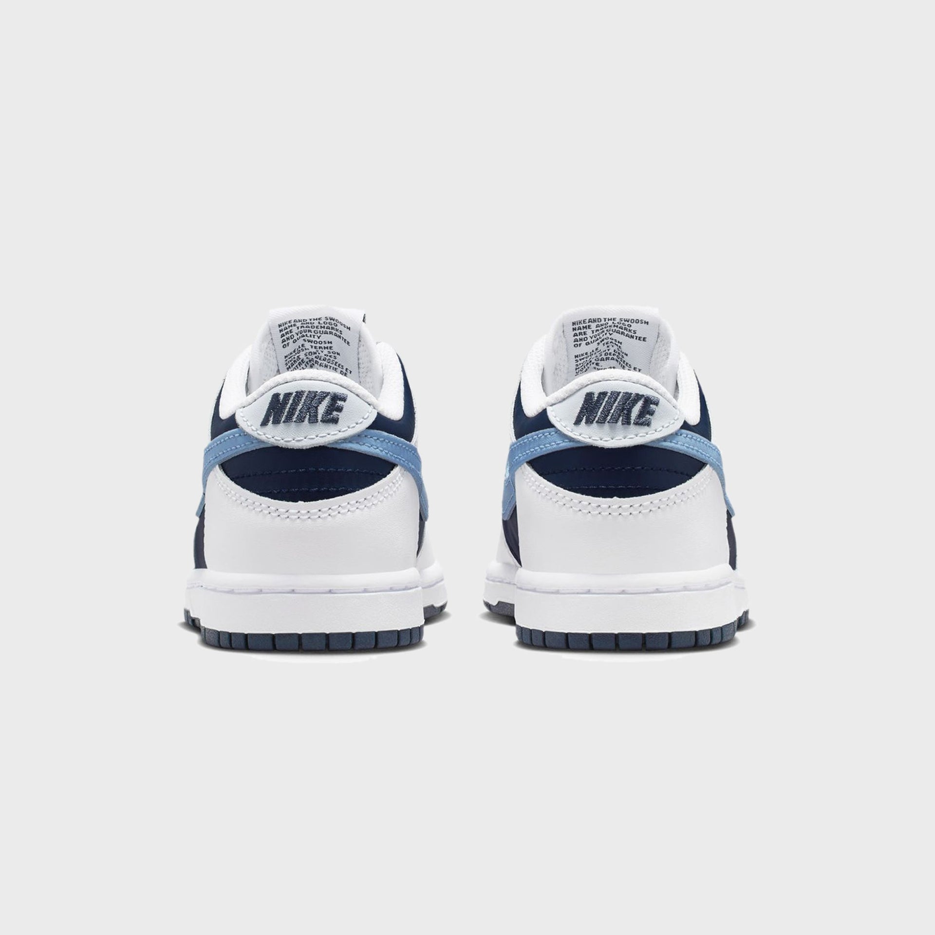 Nike PS Dunk Low - White / Light Armory Blue / Deep Royal Blue