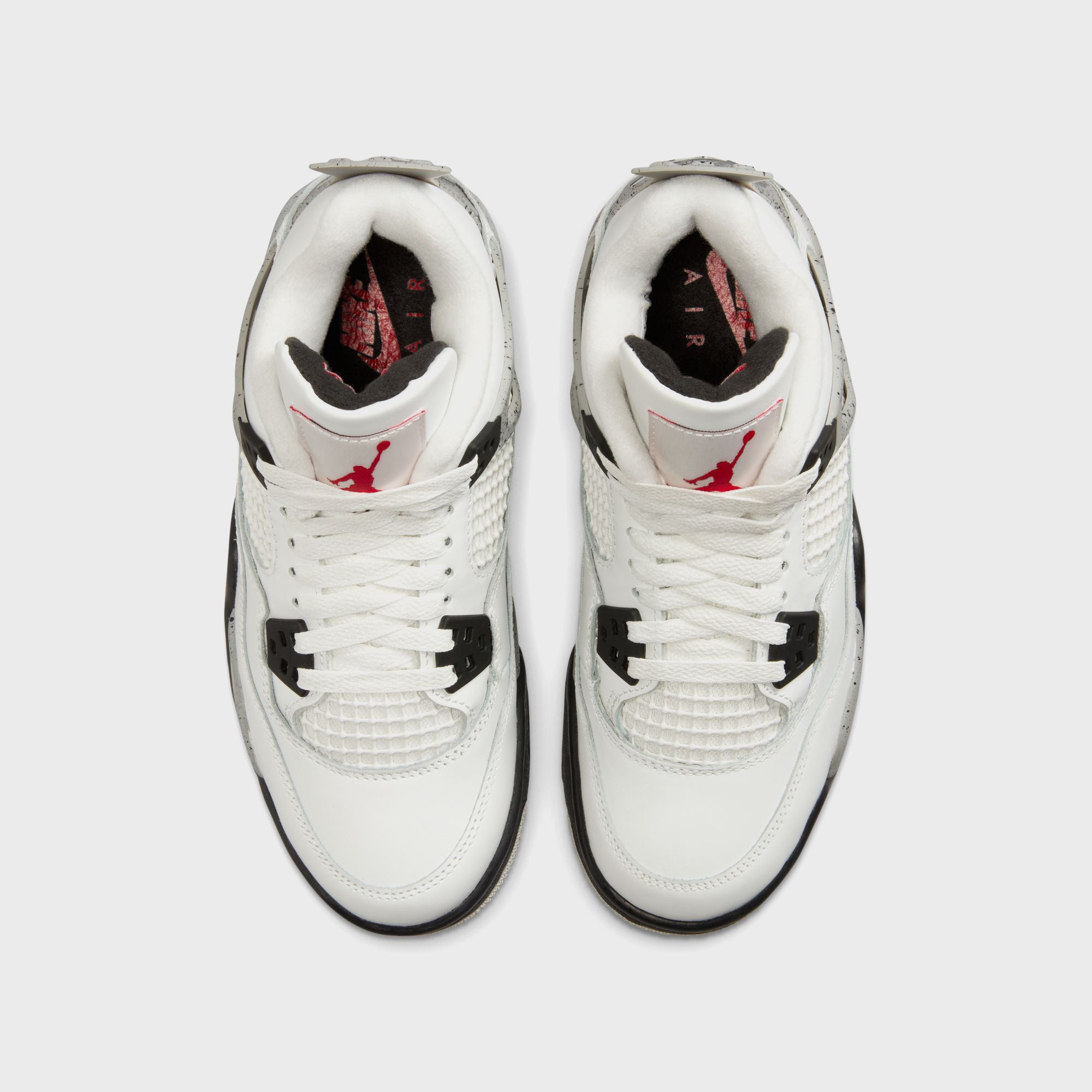シューズ(男性用) AIR JORDAN 4 RETRO white/fire red tech Jordan Air Jordan 4 Retro - Summit White / Fire Red / Tech
