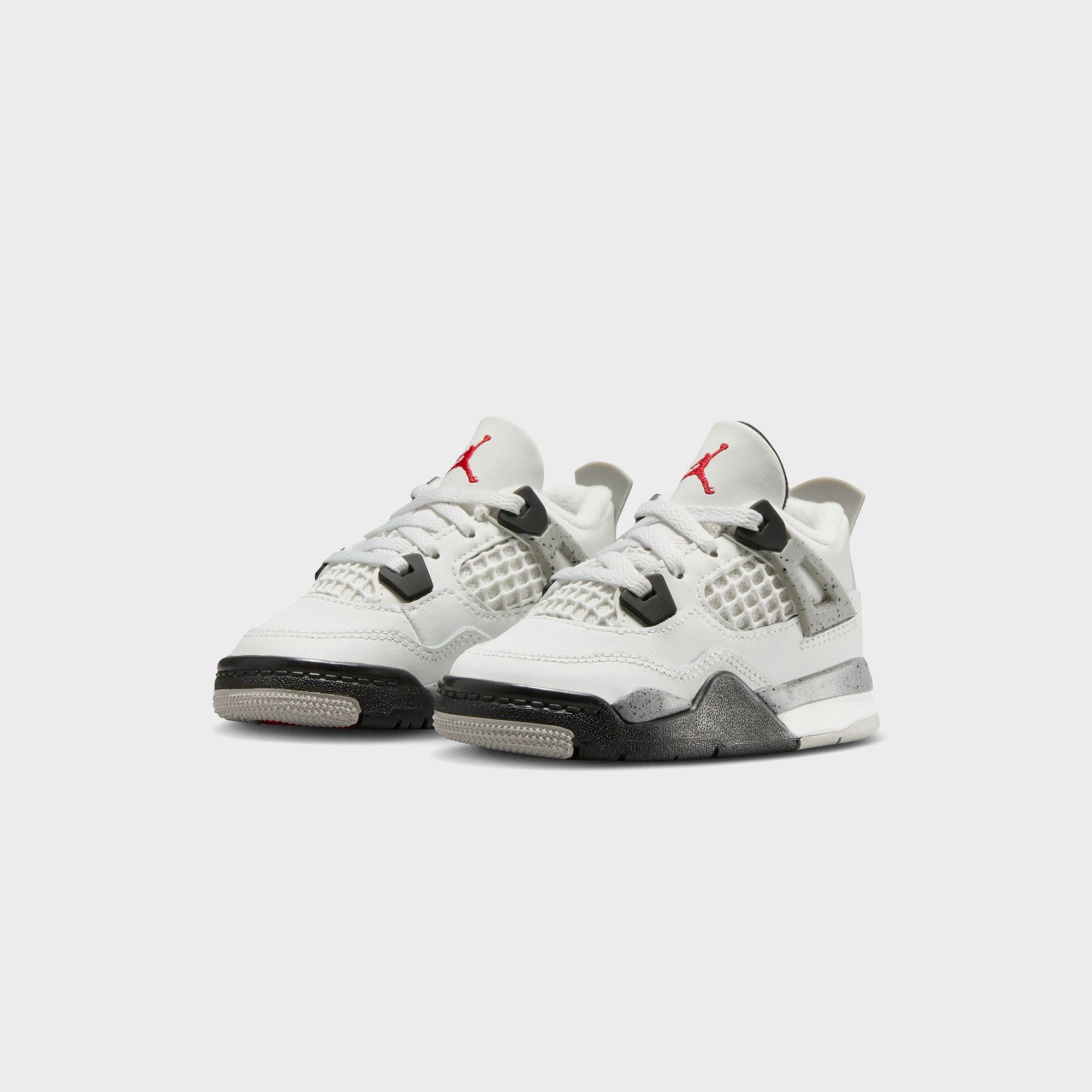 Jordan TD Air Jordan 4 Retro - Summit White / Fire Red / Tech Grey