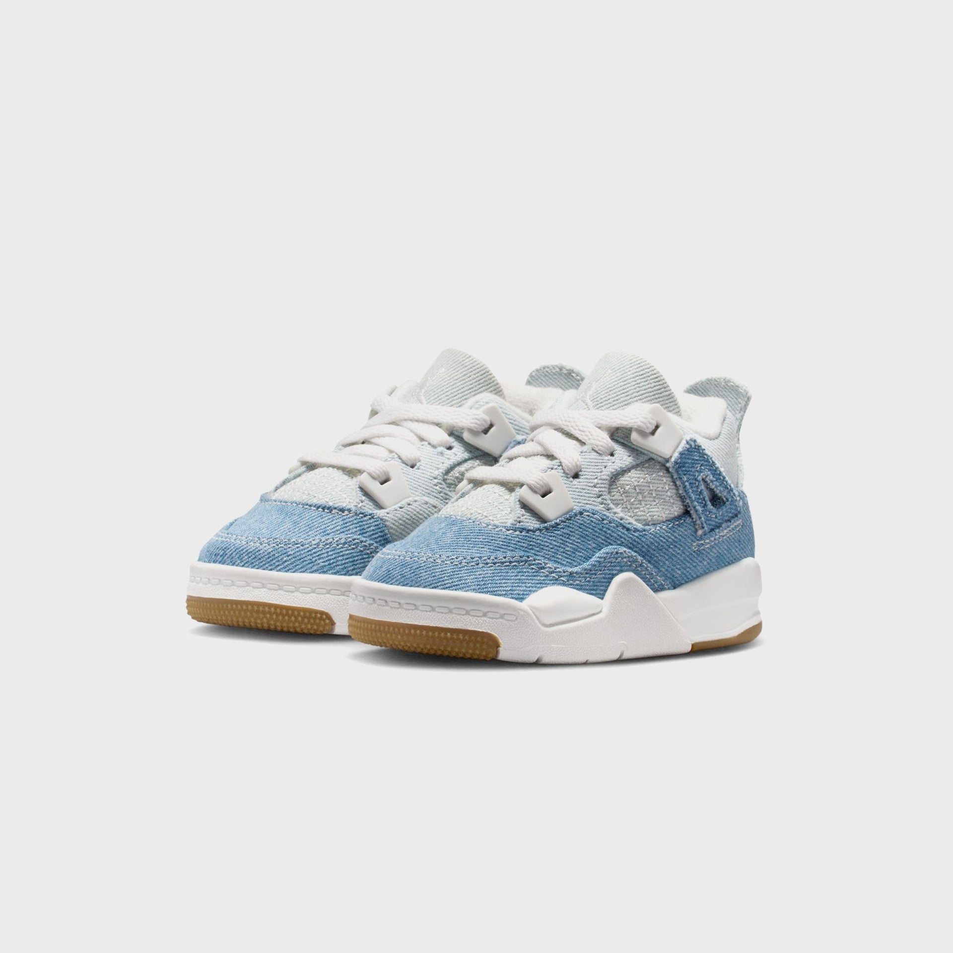 Jordan TD Air Jordan 4 Retro - Tex Sail / Worn Blue / Metallic Gold
