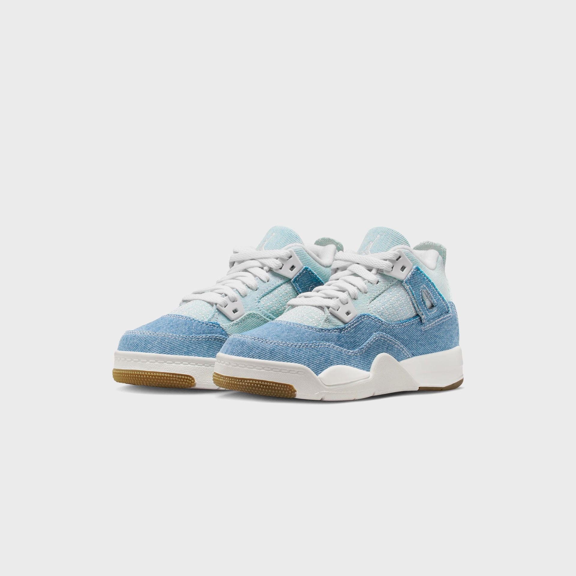 Jordan PS Air Jordan 4 Retro - Tex Sail / Worn Blue / Metallic Gold