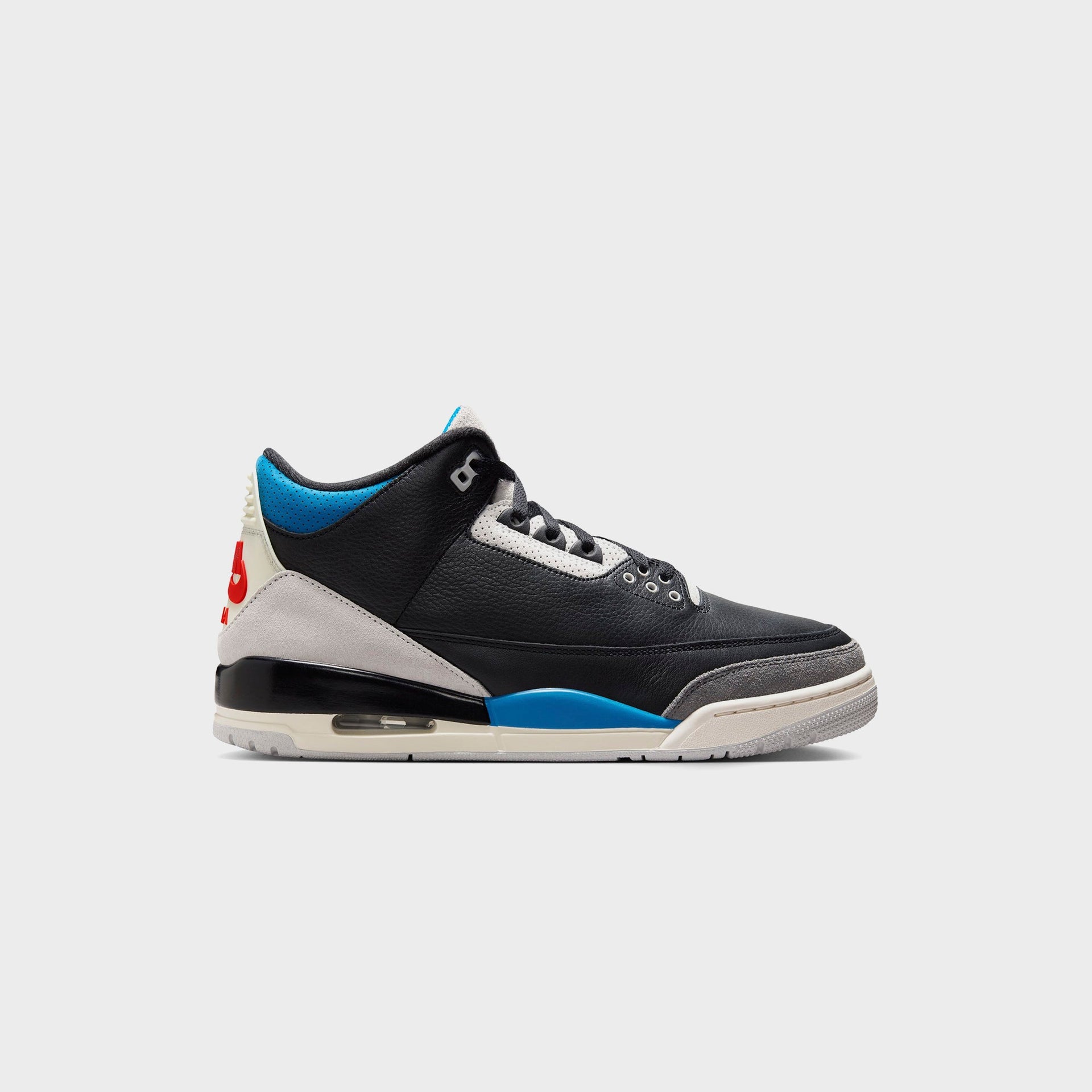 Jordan Air Jordan 3 Retro OG - Black / Chile Red / Neutral Grey / Military Blue / Coconut Milk