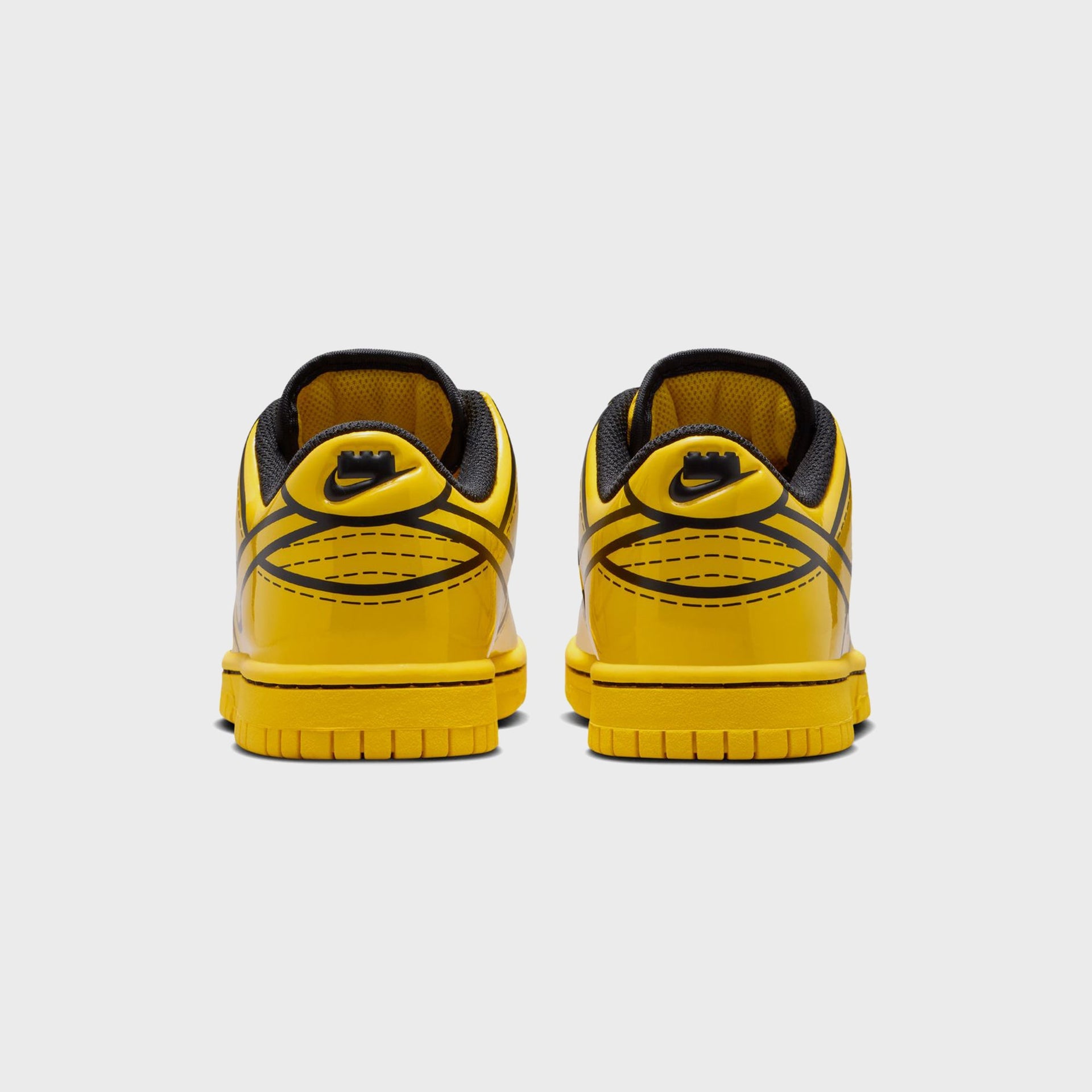 Nike x LEGO Collection GS Dunk Low - Tour Yellow / Black / Rush Red / Tour Yellow