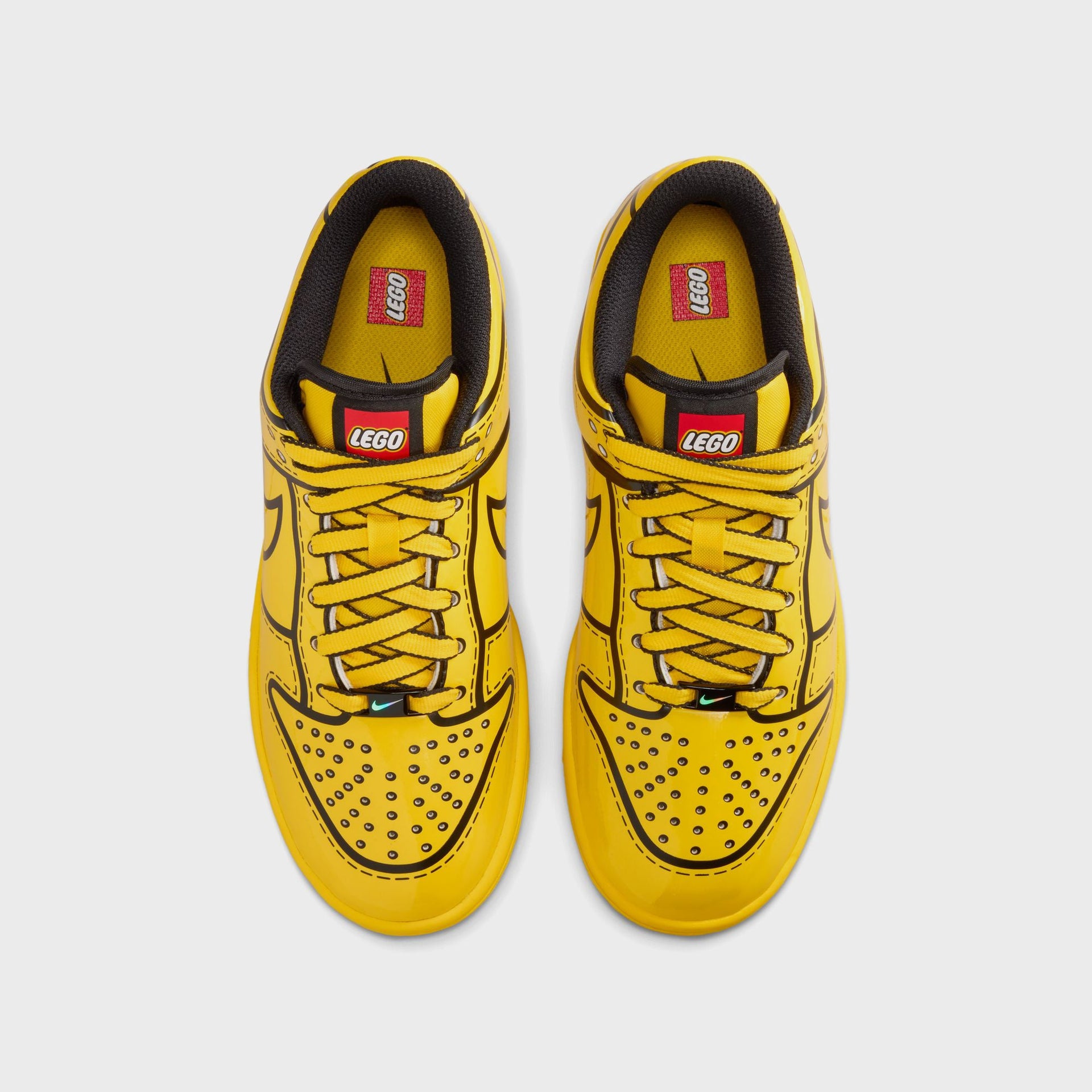 Nike x LEGO Collection GS Dunk Low - Tour Yellow / Black / Rush Red / Tour Yellow