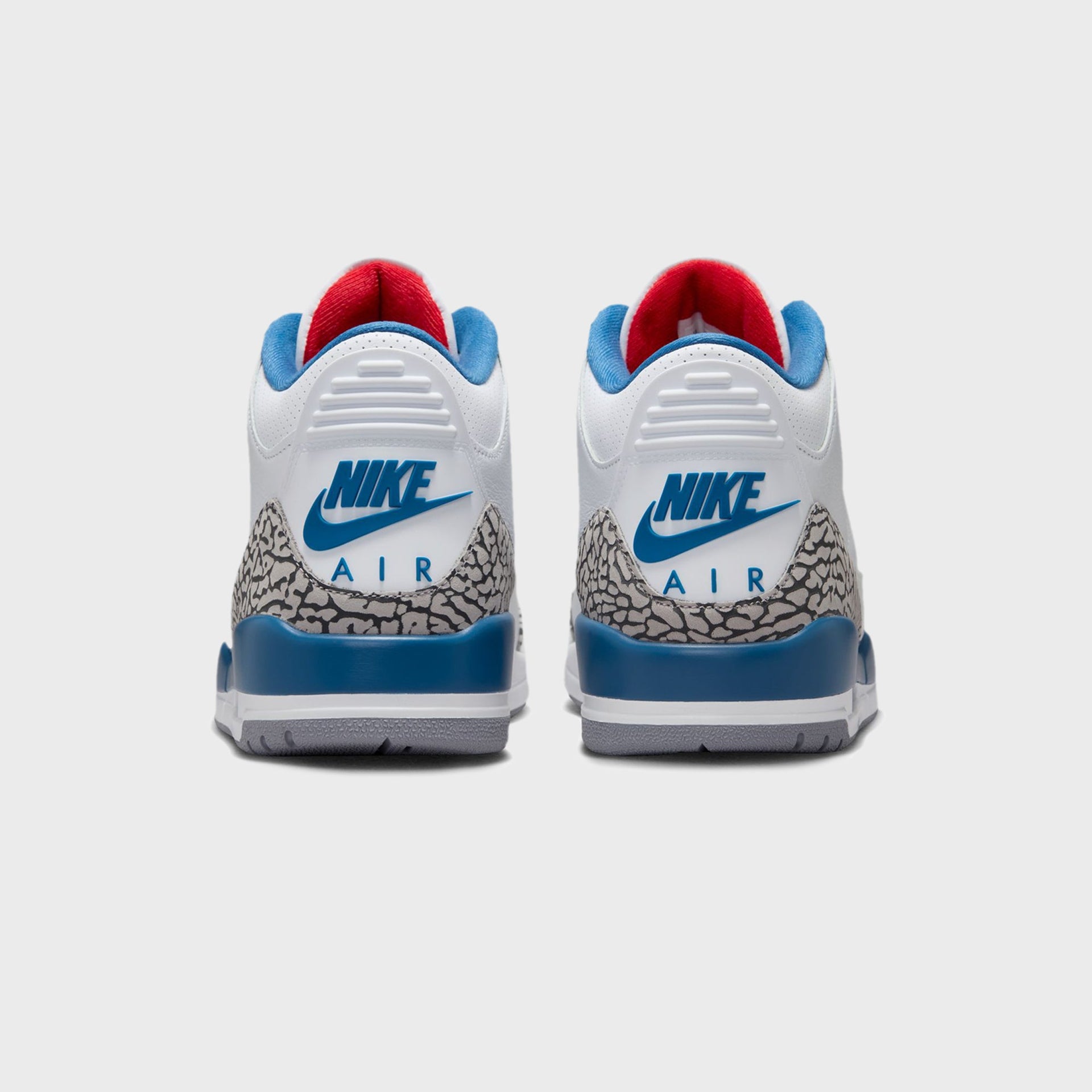 Jordan Air Jordan 3 Retro - White / True Blue / Cement Grey / Fire Red