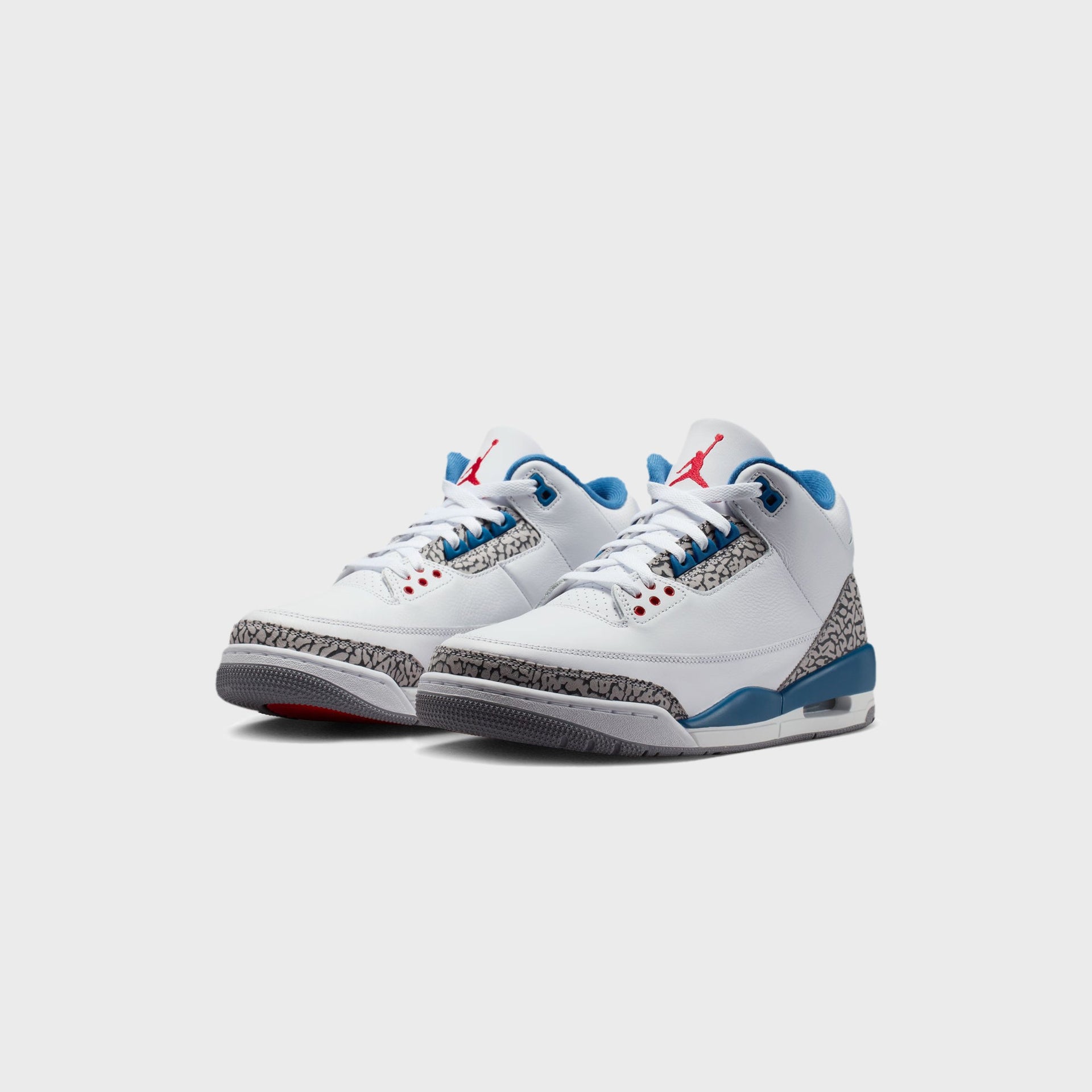 Jordan Air Jordan 3 Retro - White / True Blue / Cement Grey / Fire Red