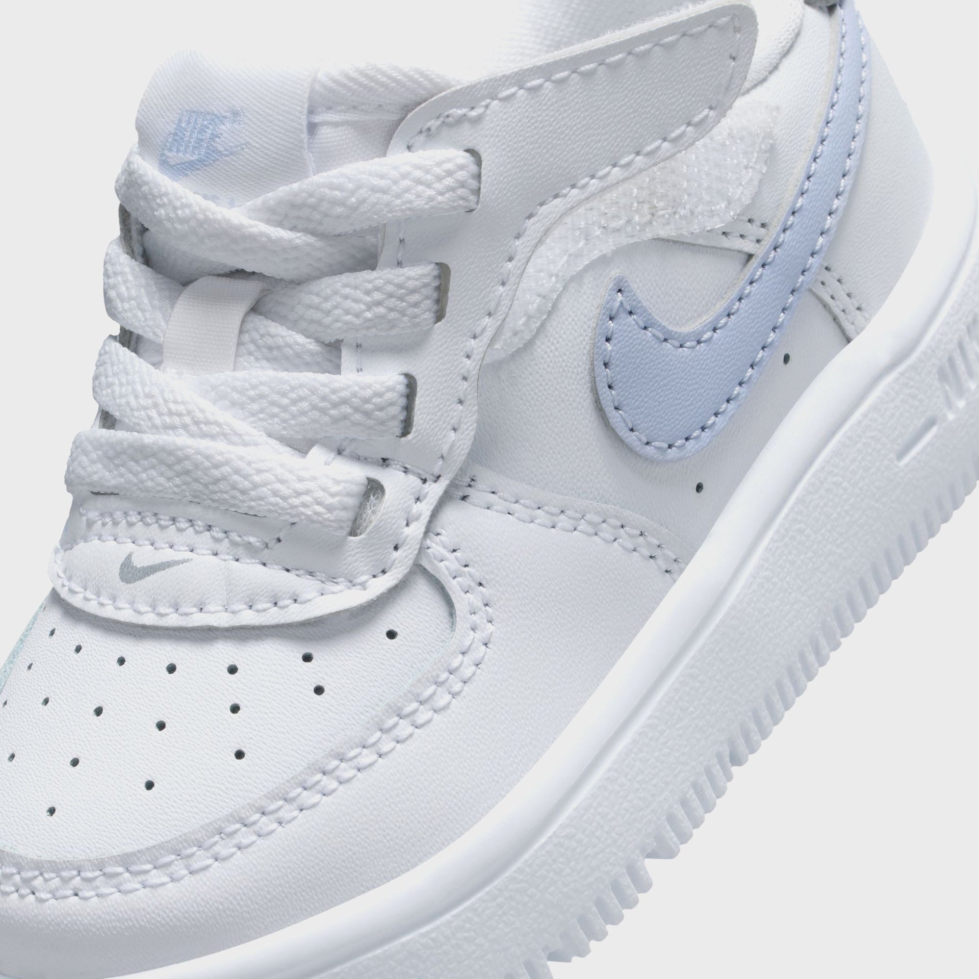 Nike TD Air Force 1 Low EasyOn - White / Ghost