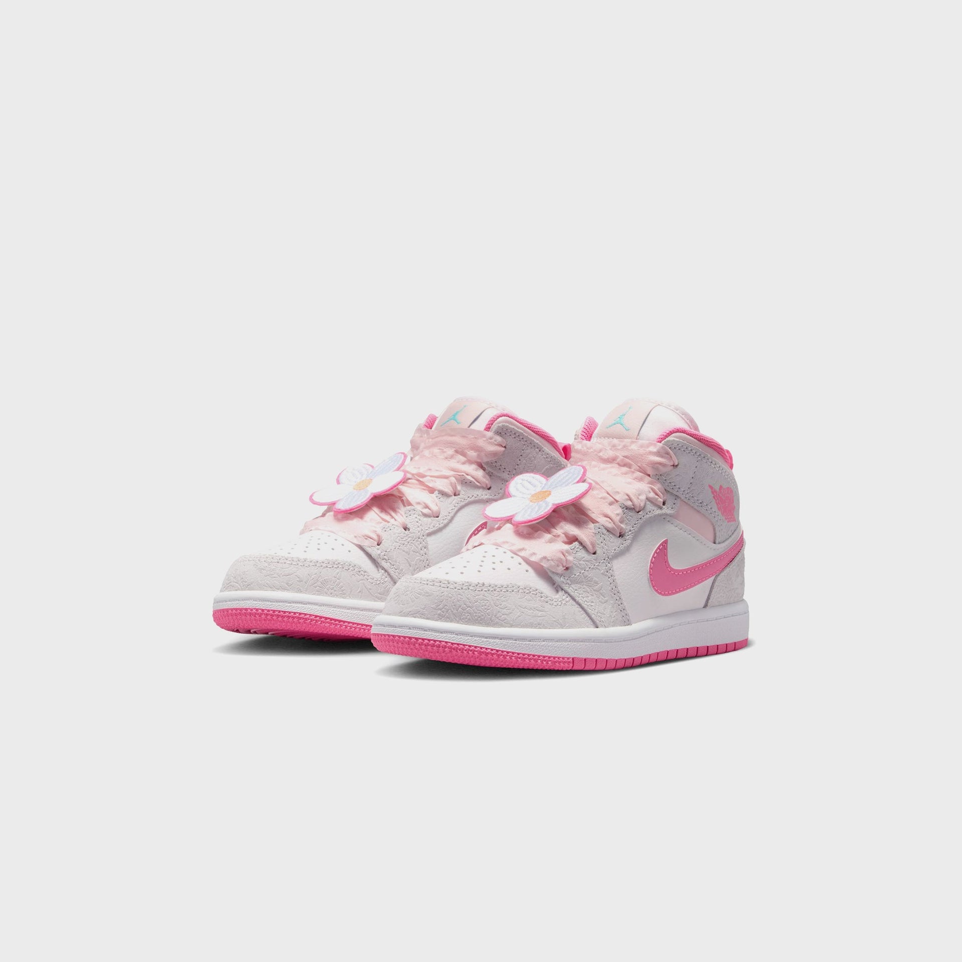 Jordan PS Jordan 1 Mid SE - Vast Grey / Pearl Pink / Pink Bloom / Pink Glow