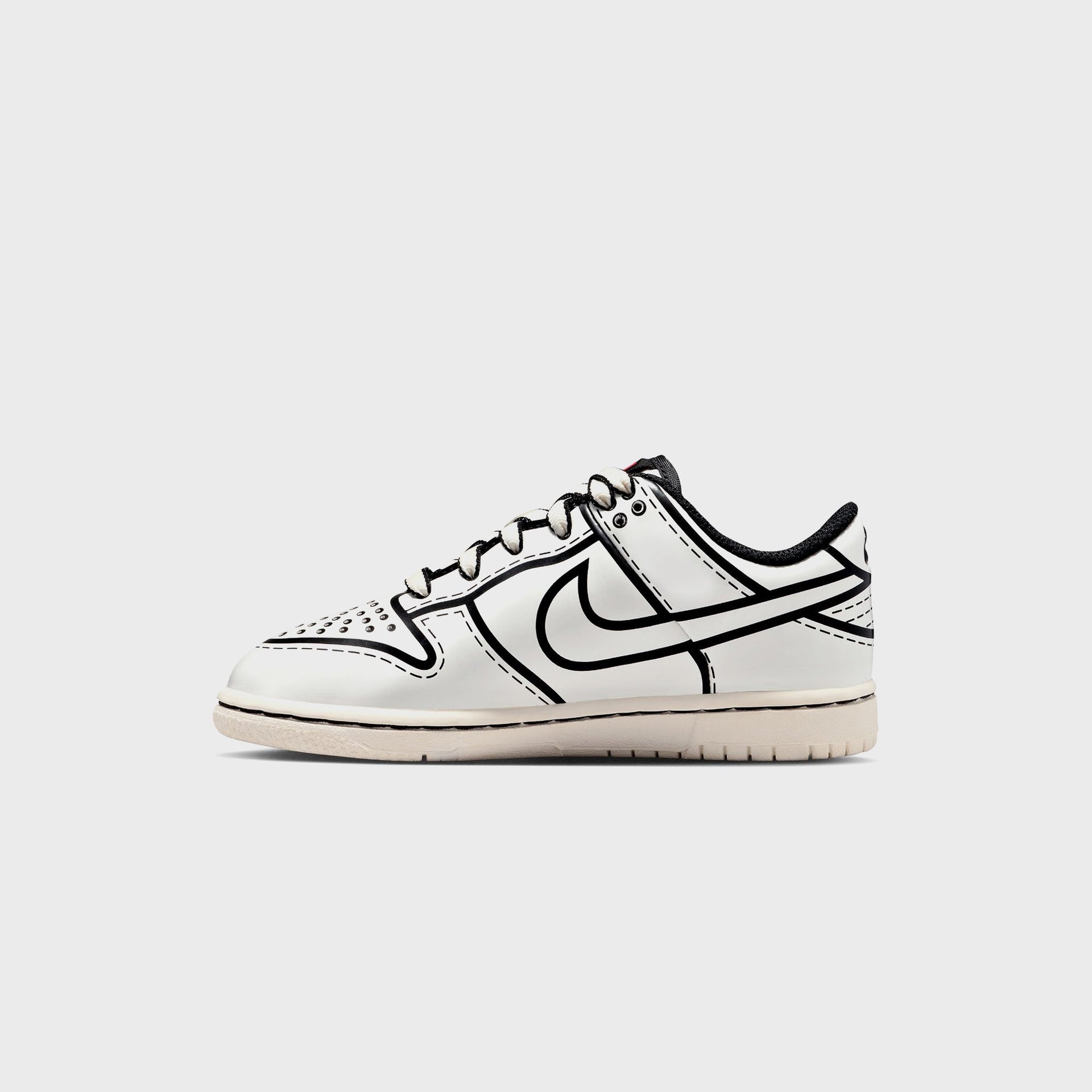 Nike x LEGO PS Dunk Low - Sail / Black / Rush Red