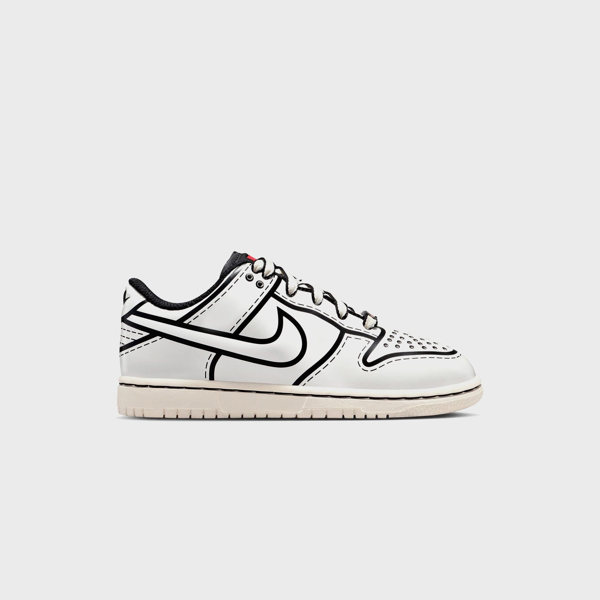 Nike x LEGO PS Dunk Low - Sail / Black / Rush Red